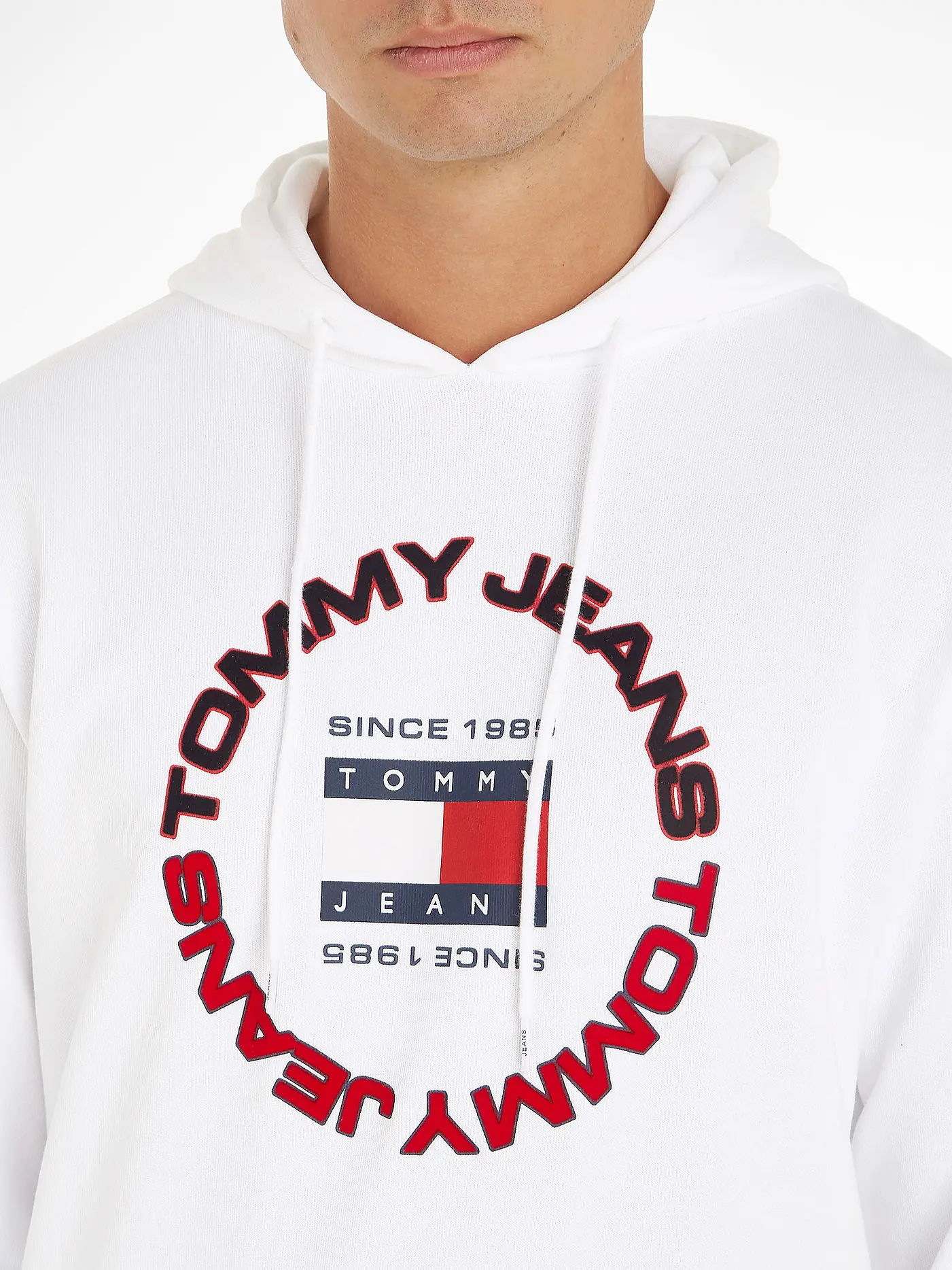 TOMMY JEANS | Kapuzensweater - Hoodie | weiss