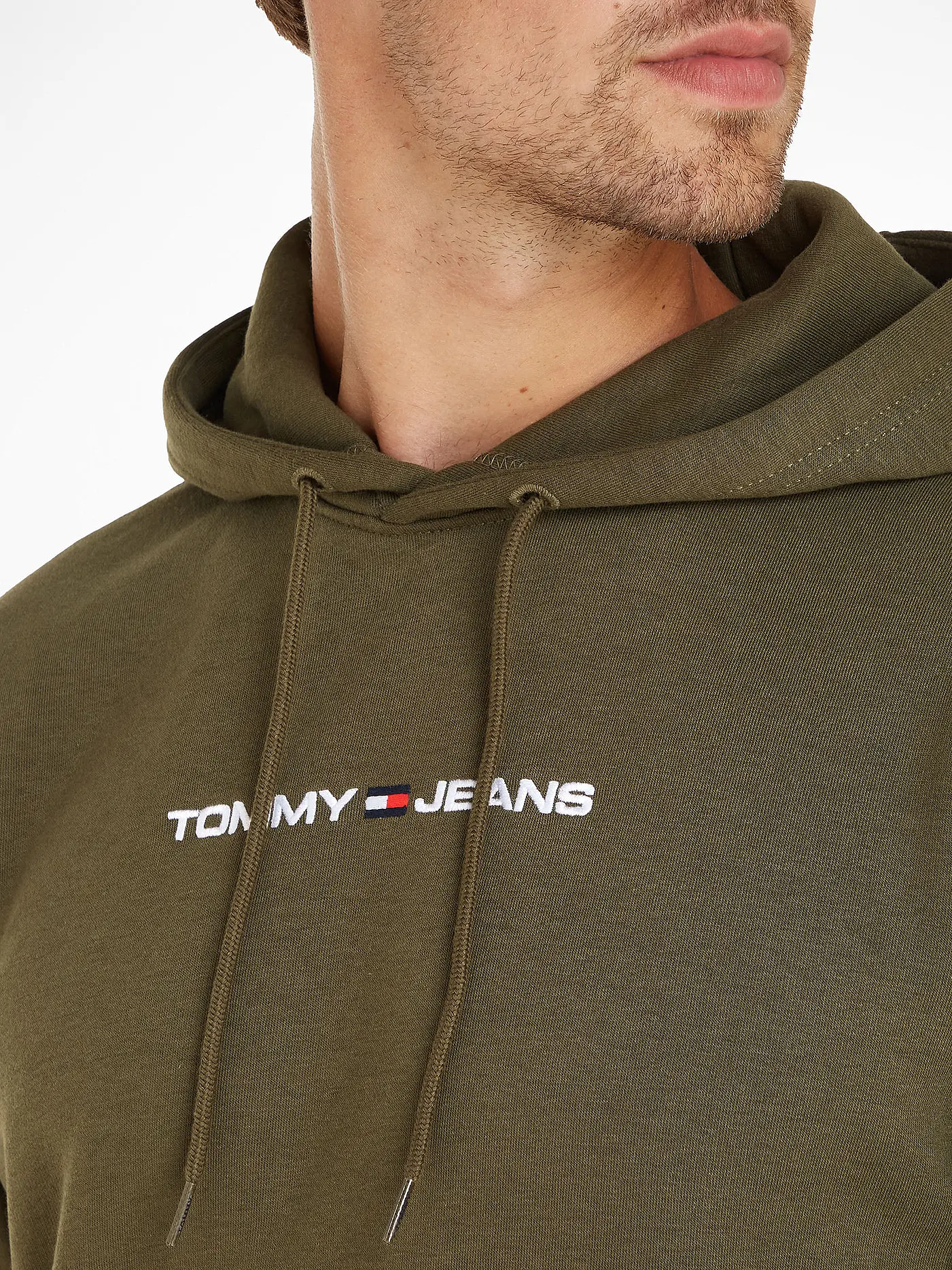 TOMMY JEANS | Kapuzensweater - Hoodie | olive