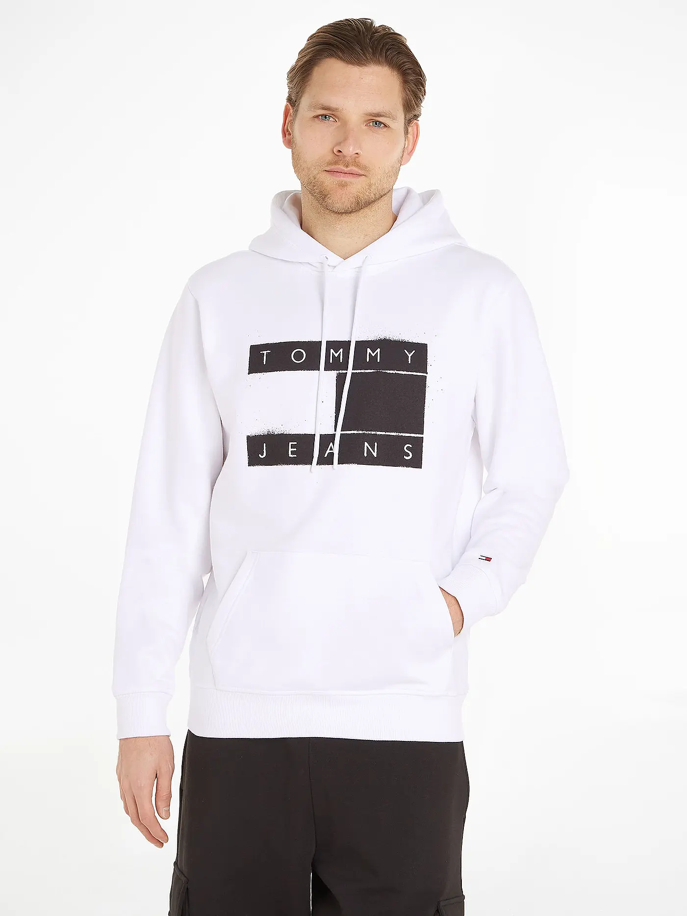 TOMMY JEANS | Kapuzensweater - Hoodie | weiss