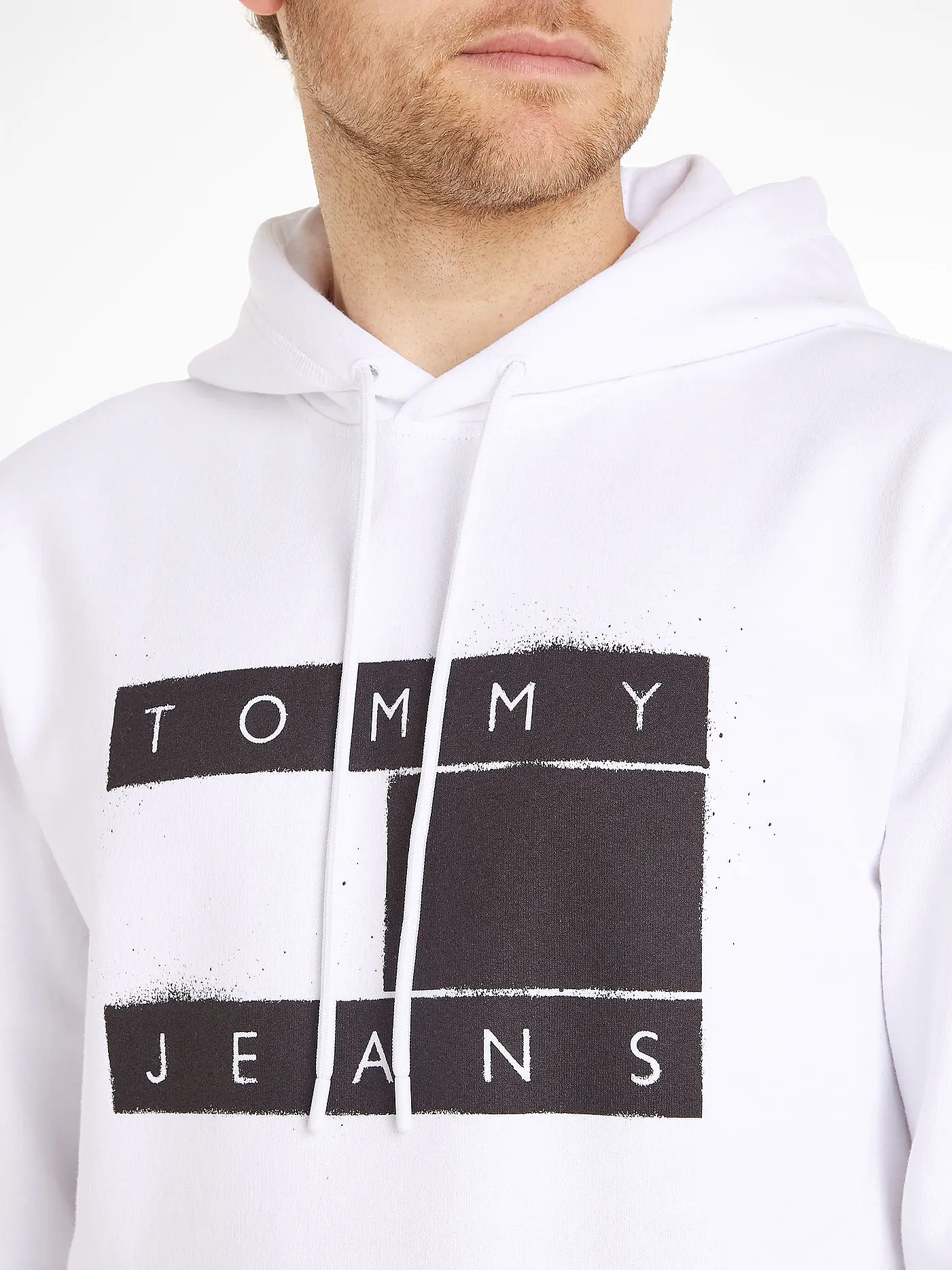 TOMMY JEANS | Kapuzensweater - Hoodie | weiss
