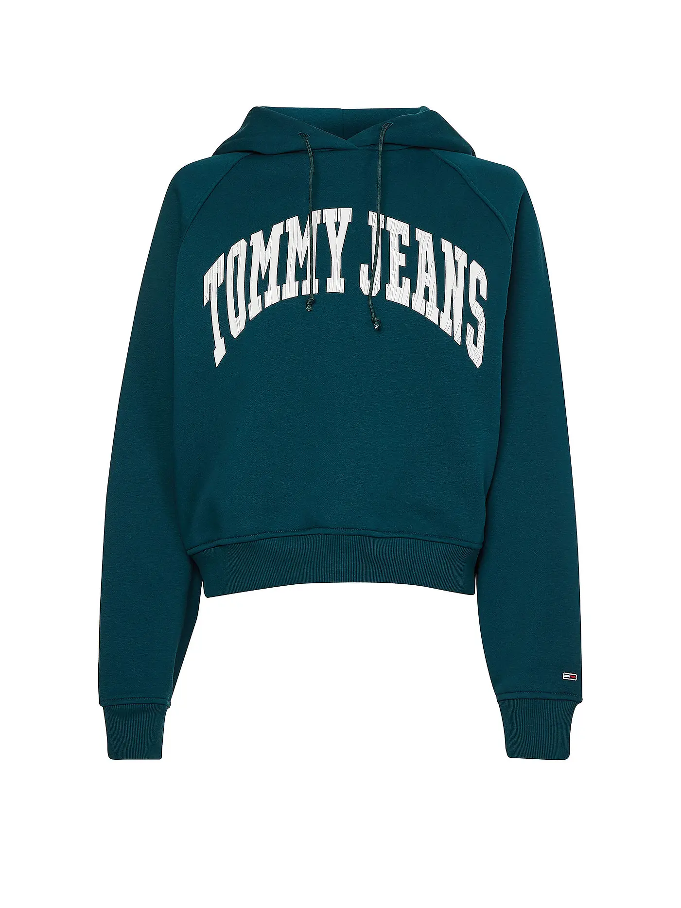 TOMMY JEANS | Kapuzensweater Hoodie  | dunkelgrün