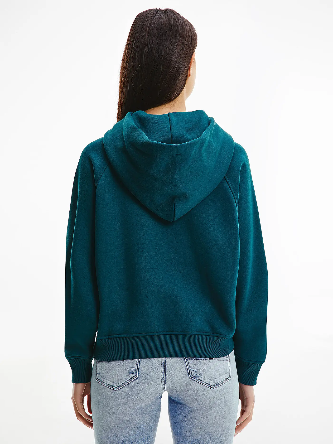 TOMMY JEANS | Kapuzensweater Hoodie  | dunkelgrün