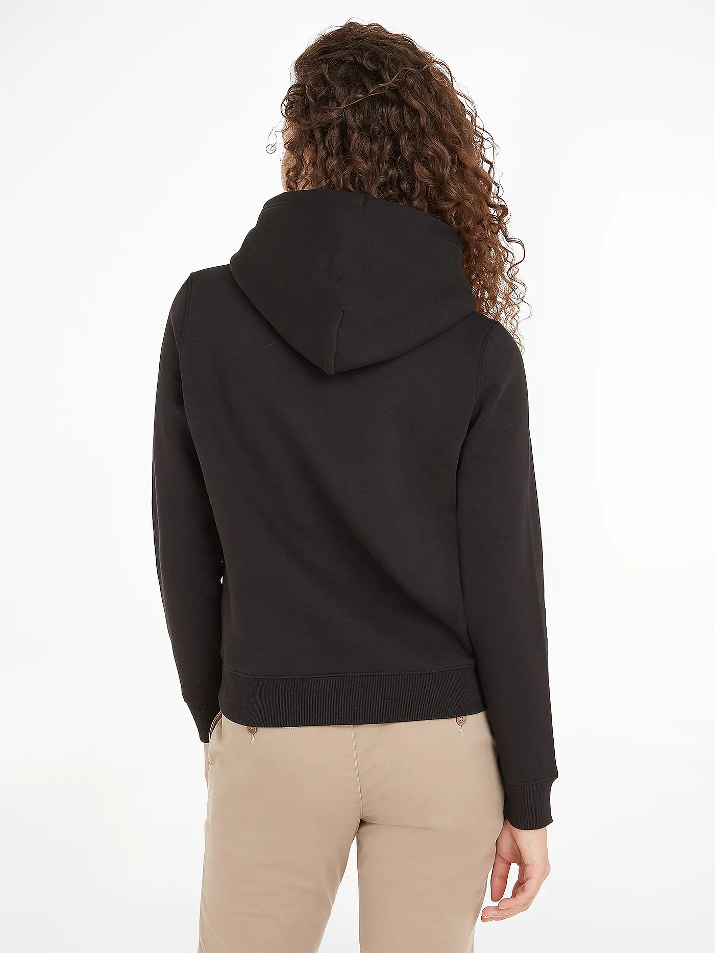 TOMMY JEANS | Kapuzensweater | schwarz