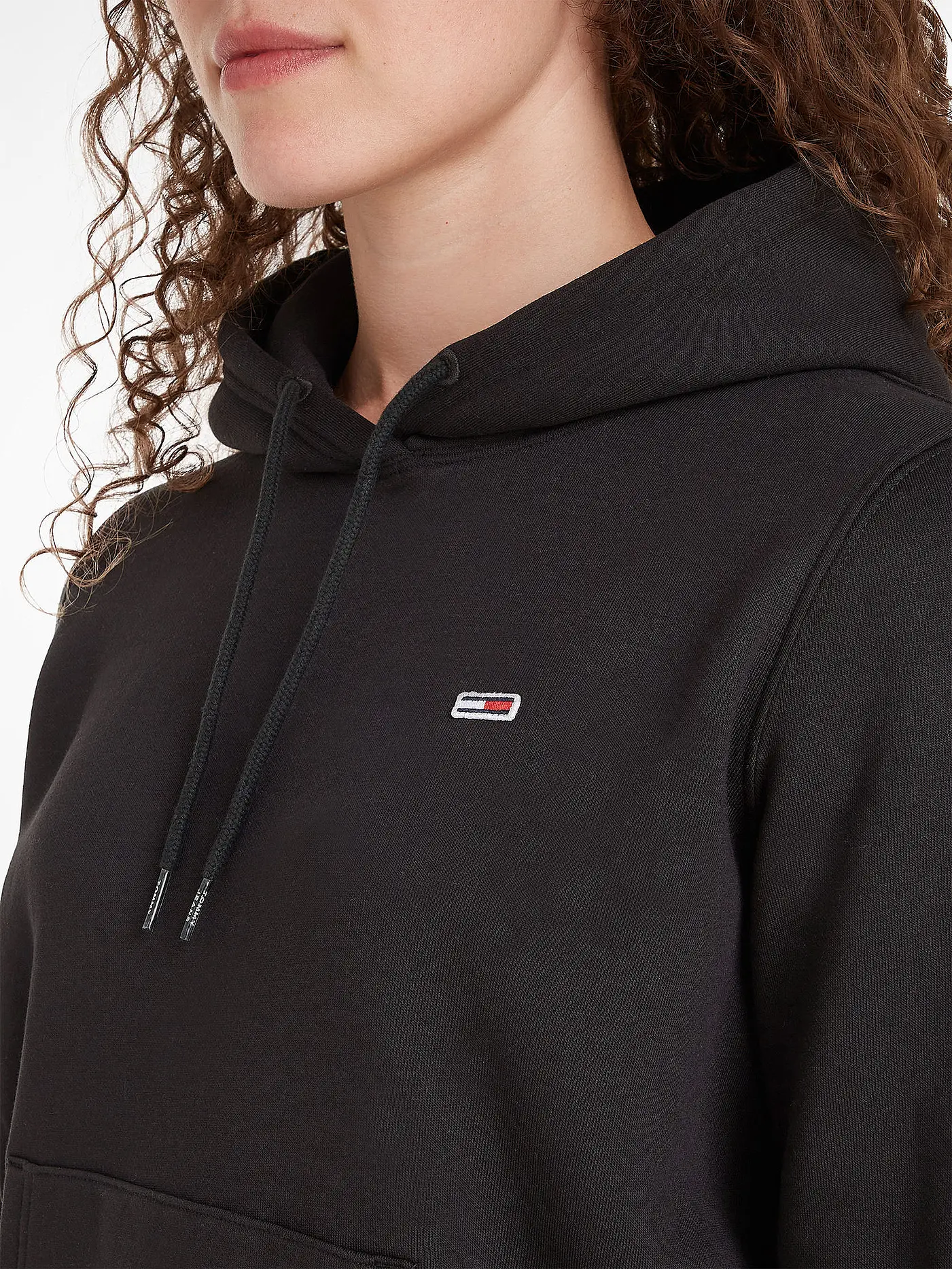 TOMMY JEANS | Kapuzensweater | schwarz