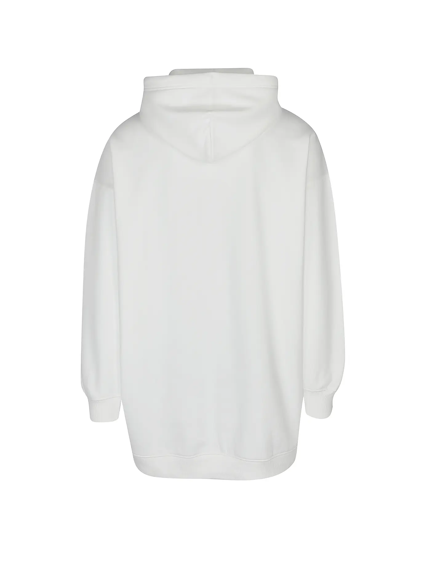 TOMMY JEANS | Kurzkleid - Hoodiekleid | weiss