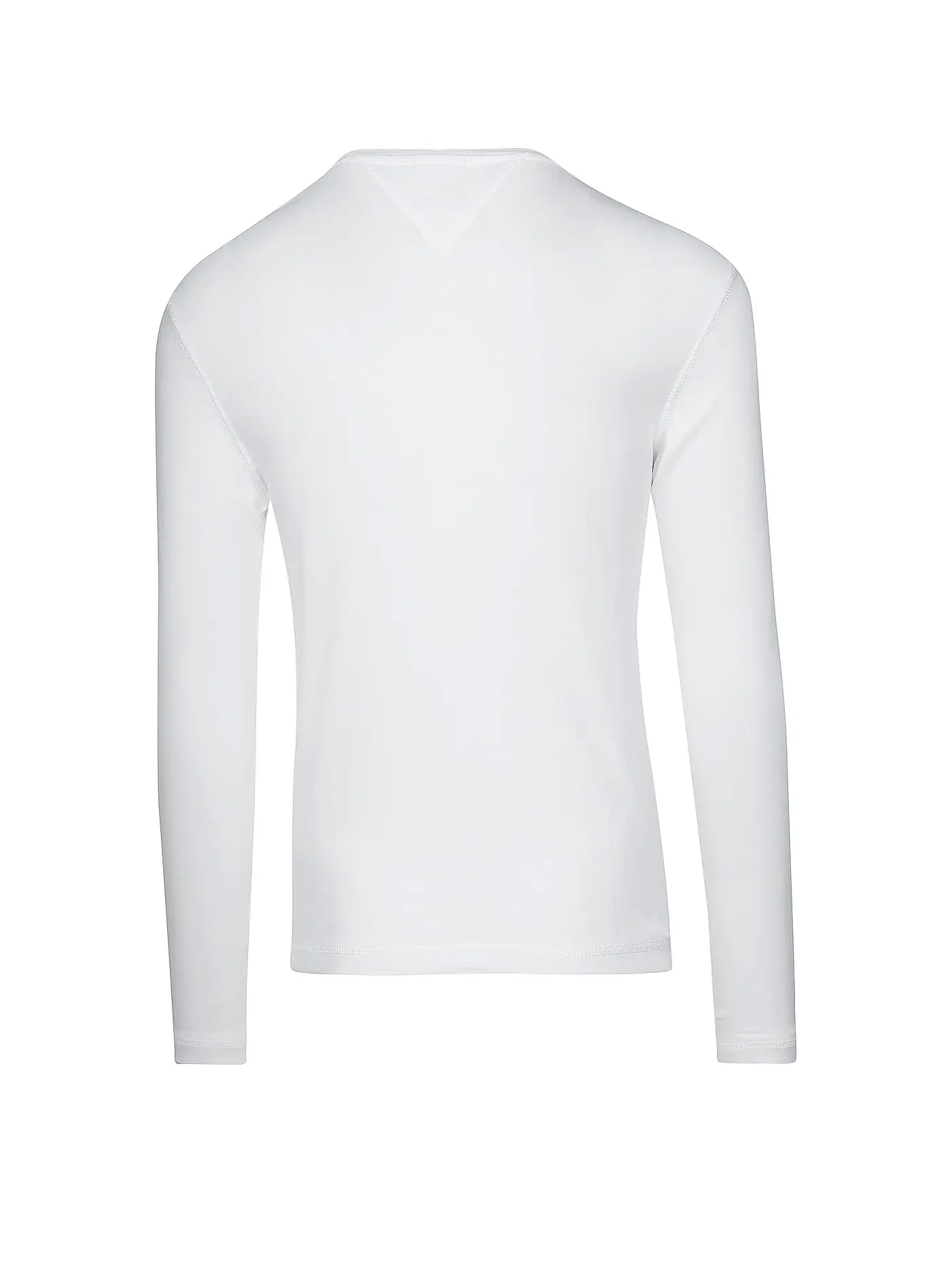 TOMMY JEANS | Langarmshirt  Slim Fit | weiss