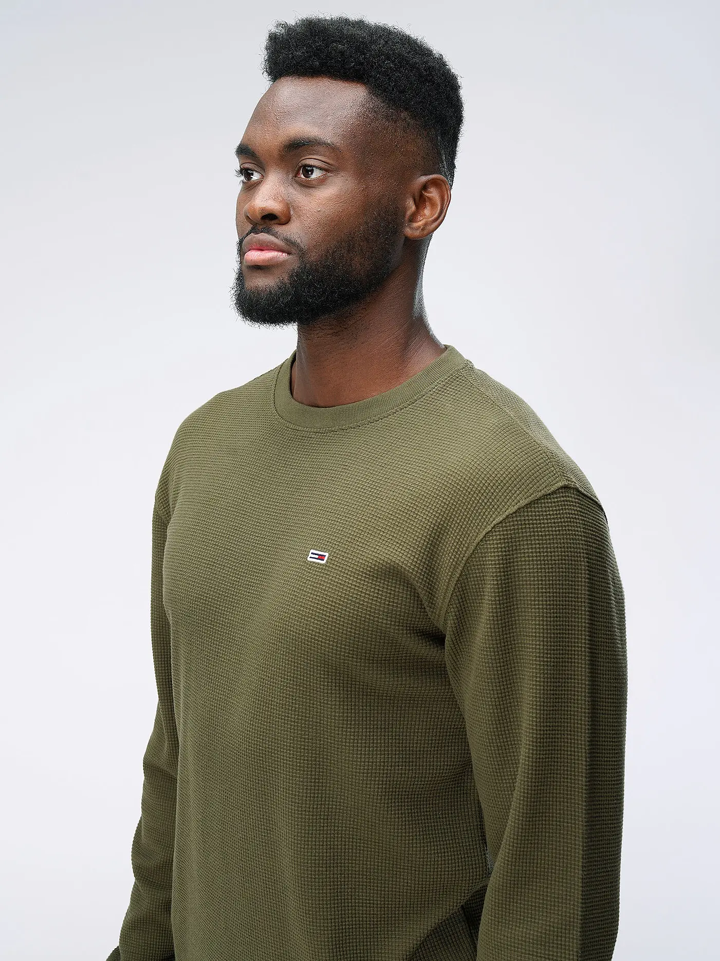 TOMMY JEANS | Langarmshirt | olive