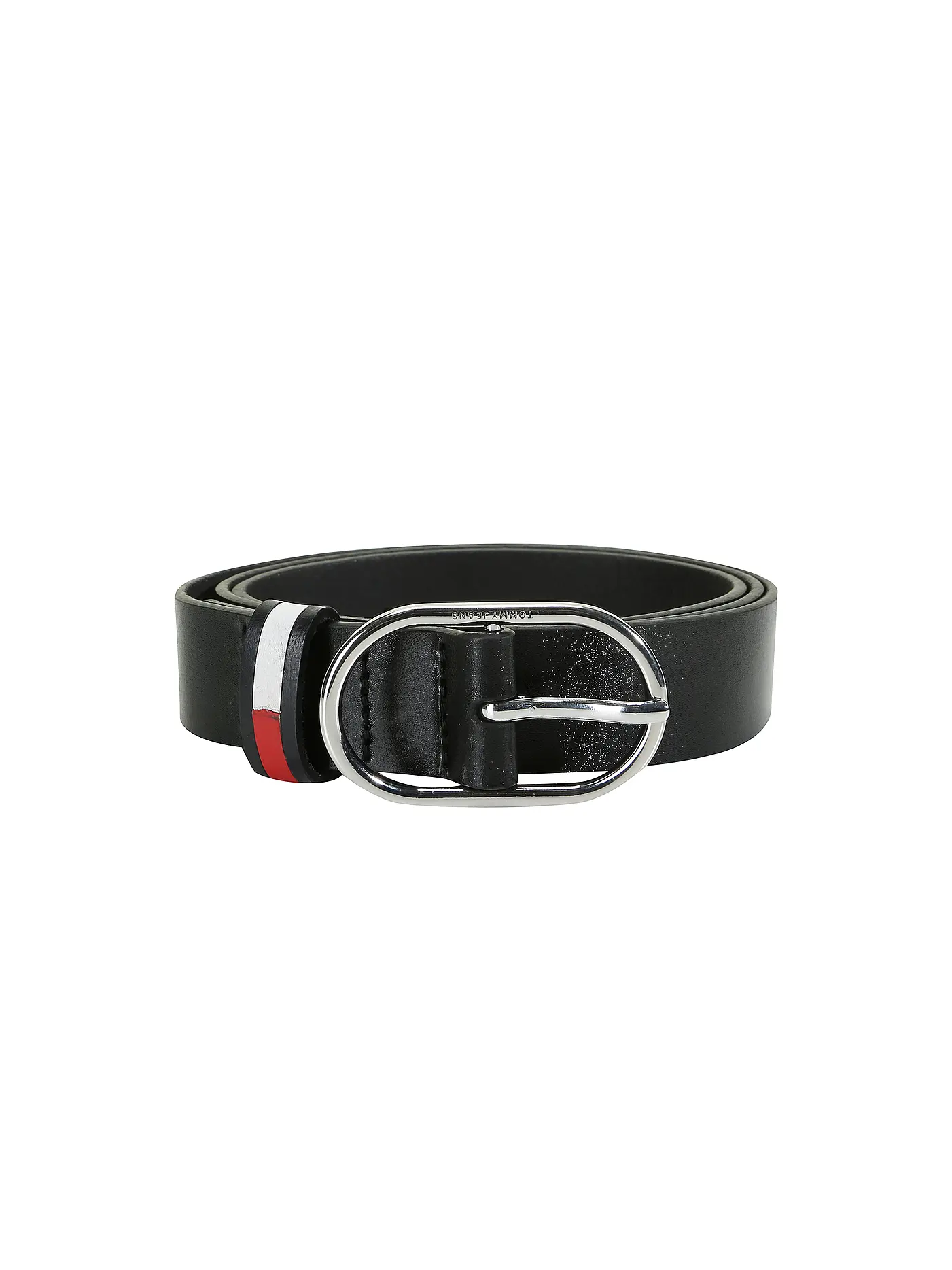 TOMMY JEANS | Ledergürtel 3.0 | schwarz