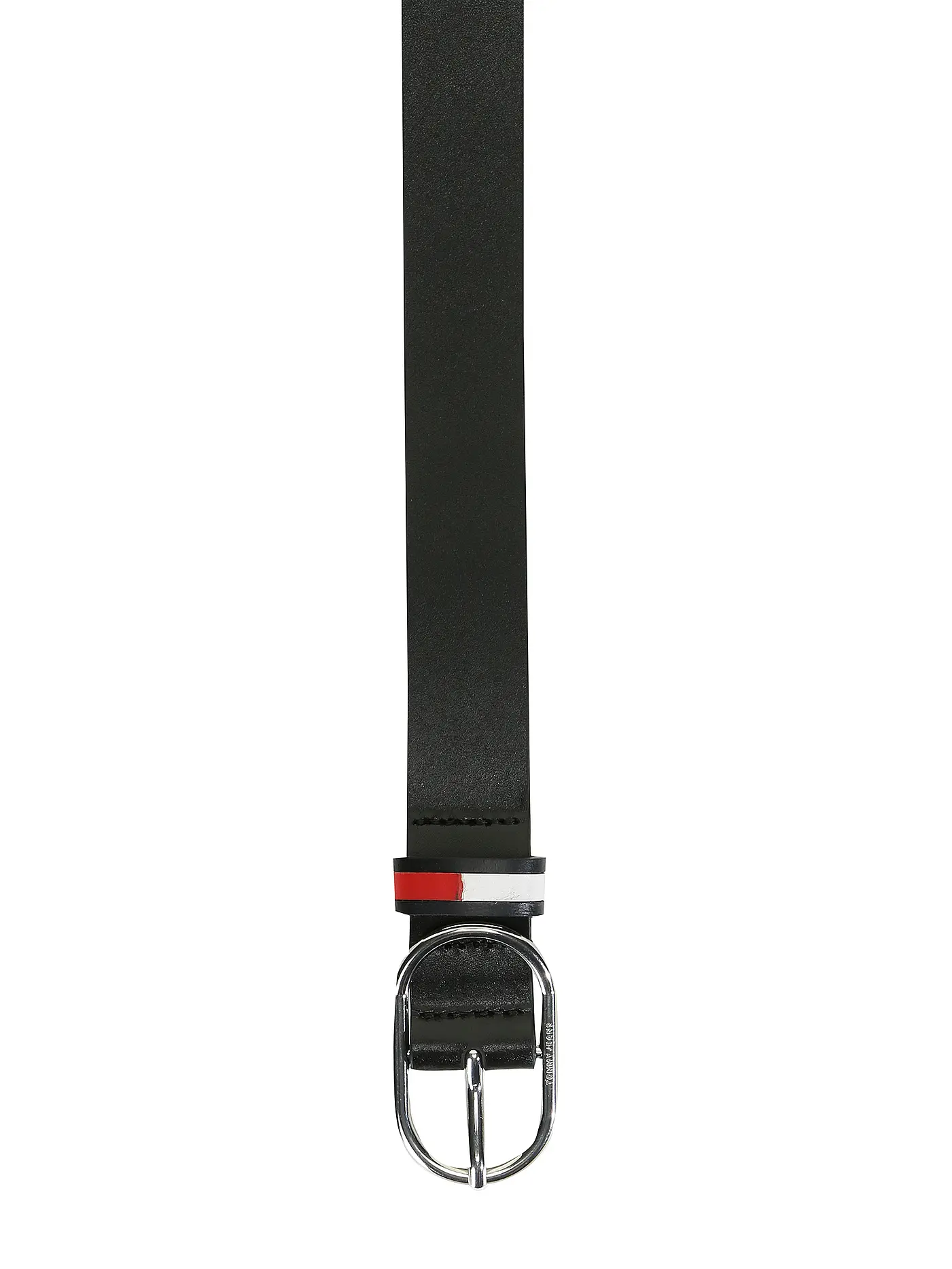 TOMMY JEANS | Ledergürtel 3.0 | schwarz