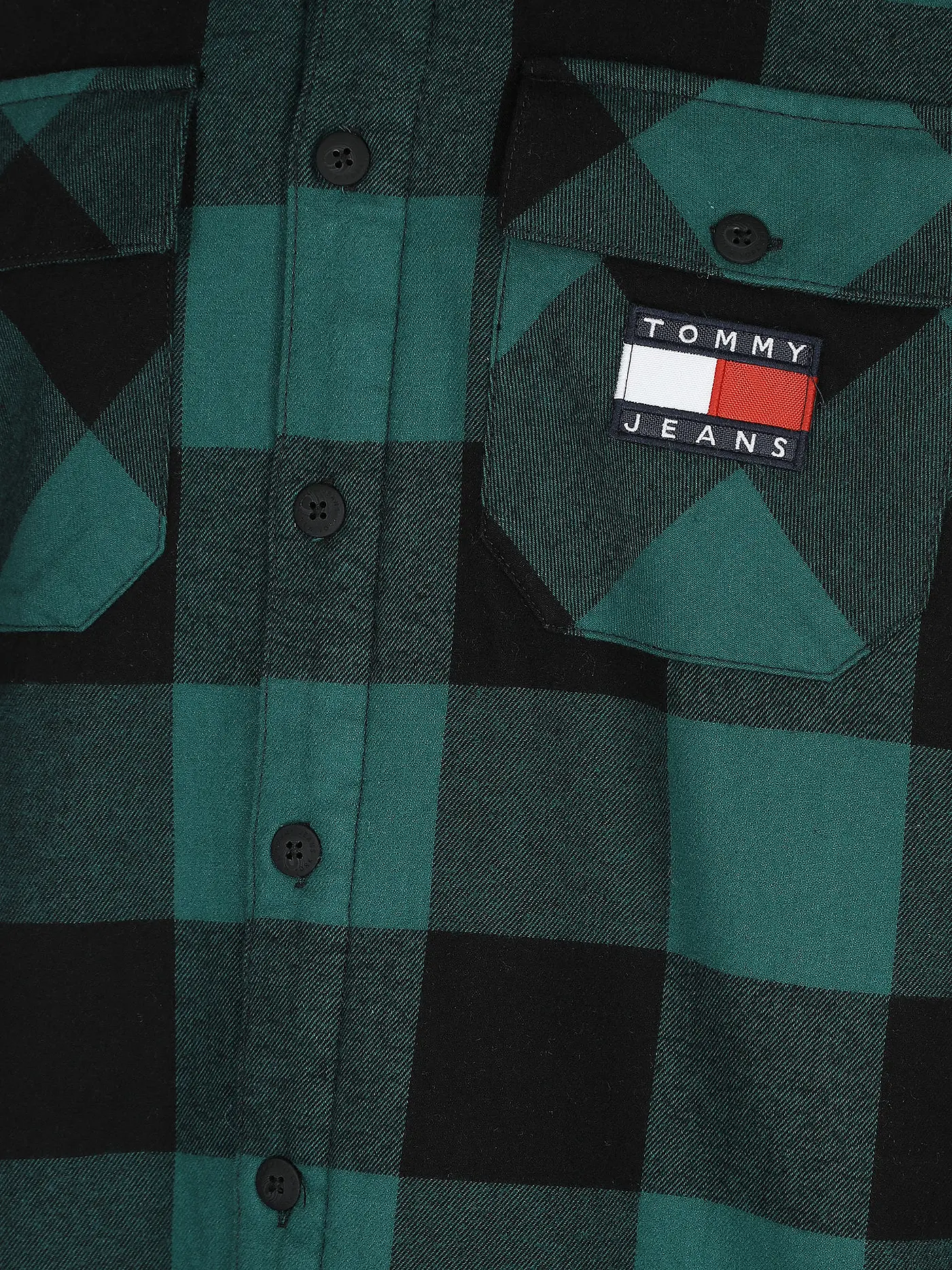 TOMMY JEANS | Overshirt  | grün