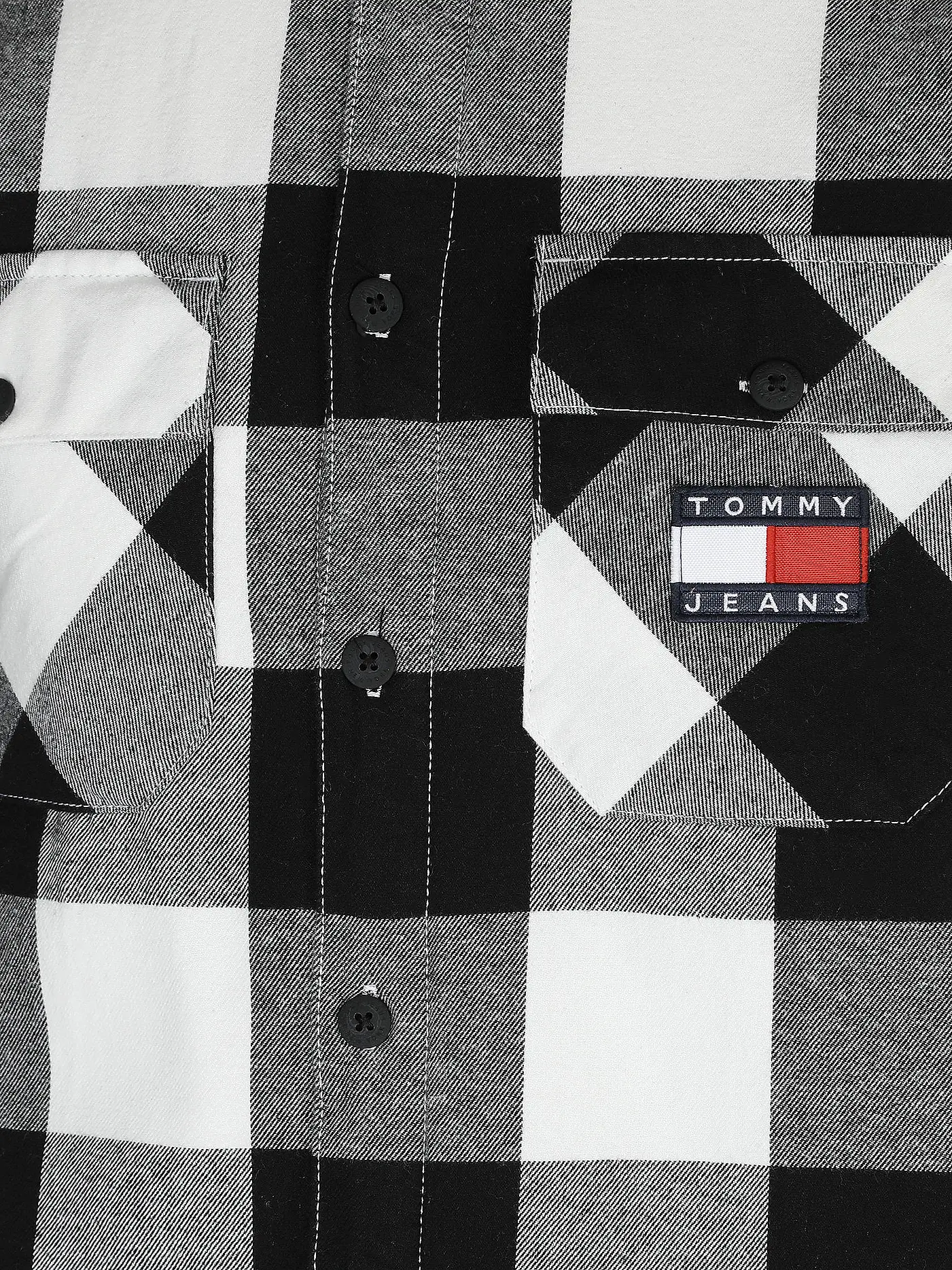 TOMMY JEANS | Overshirt  | weiss