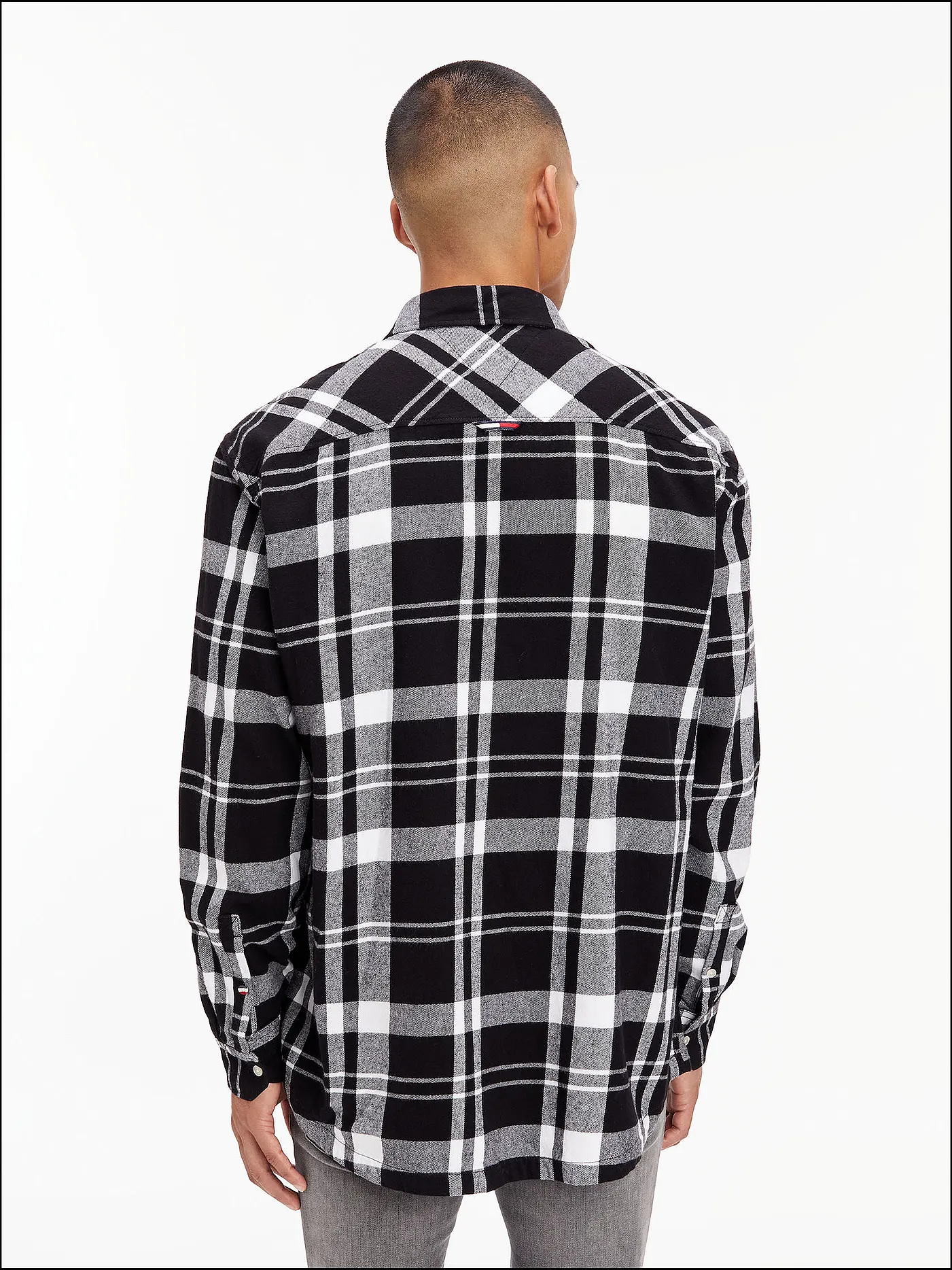 TOMMY JEANS | Overshirt TJM | schwarz