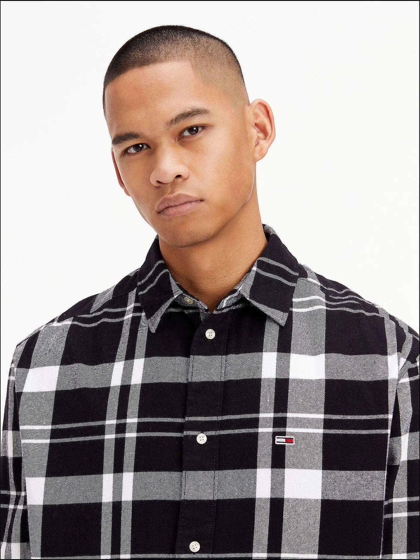 TOMMY JEANS | Overshirt TJM | schwarz