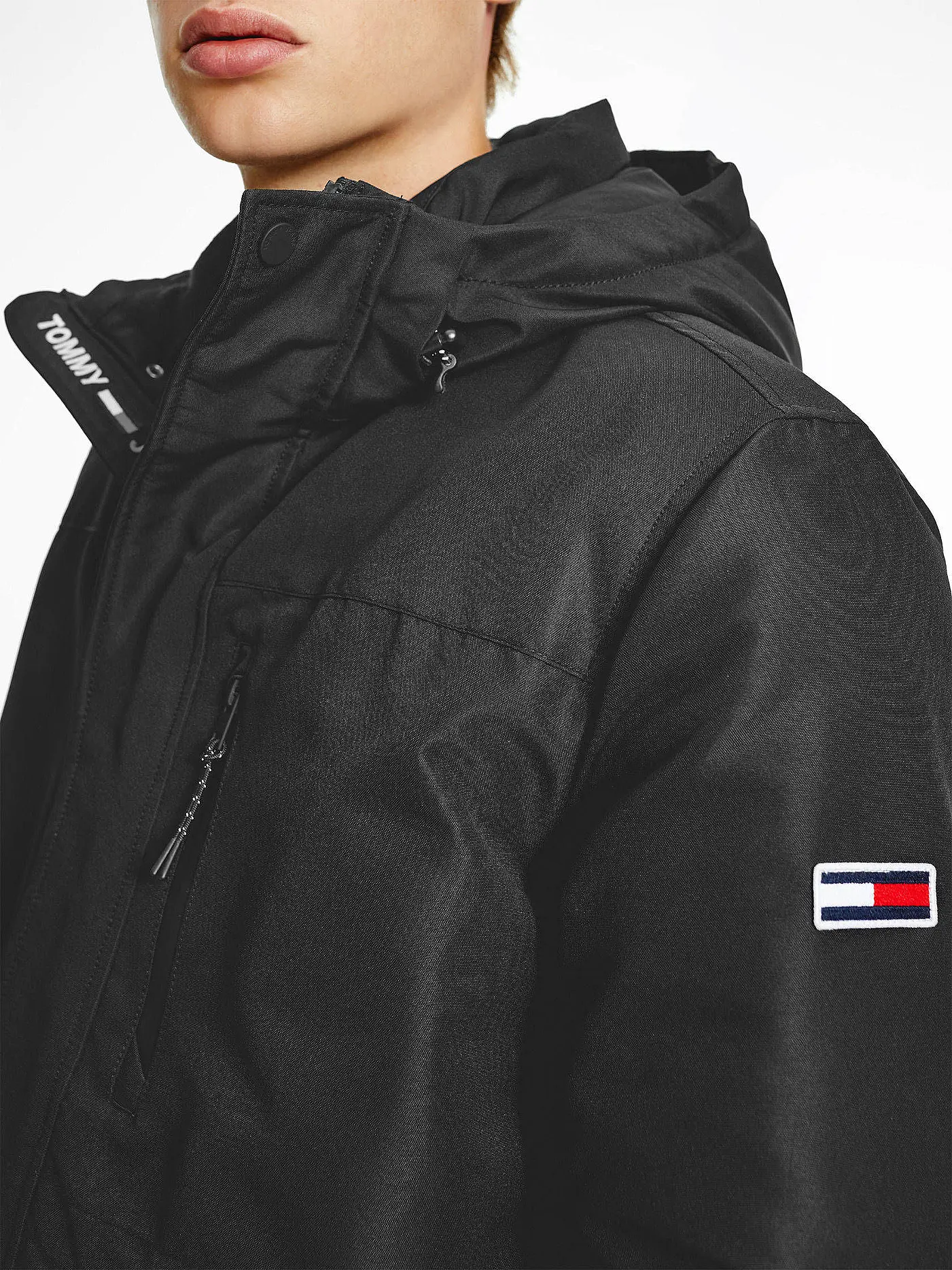 TOMMY JEANS | Parka | schwarz