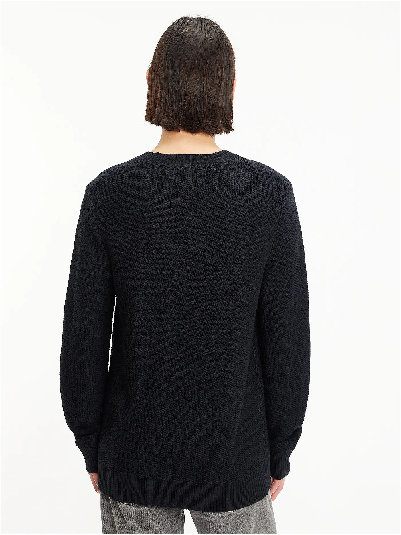 TOMMY JEANS | Pullover | schwarz