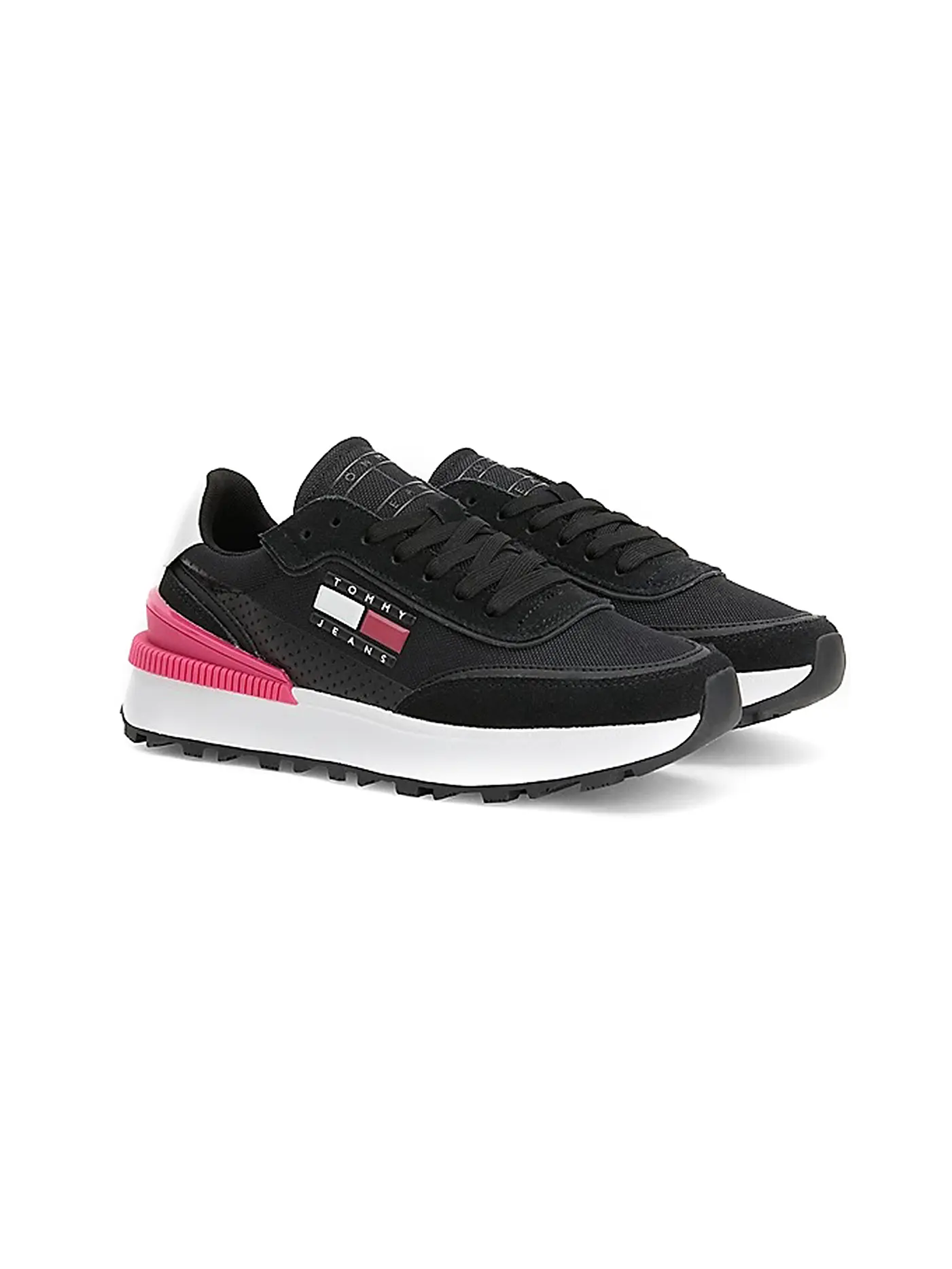 TOMMY JEANS | Sneaker TECH-RUNNER | schwarz
