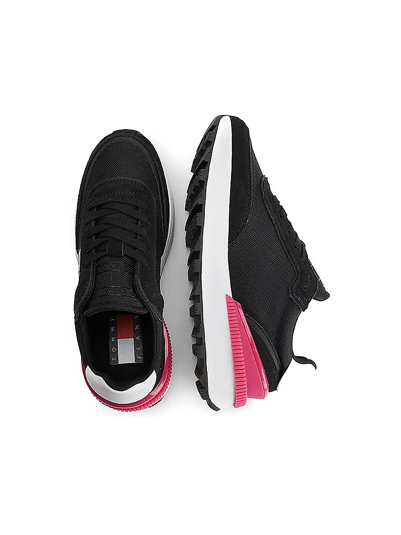 TOMMY JEANS | Sneaker TECH-RUNNER | schwarz