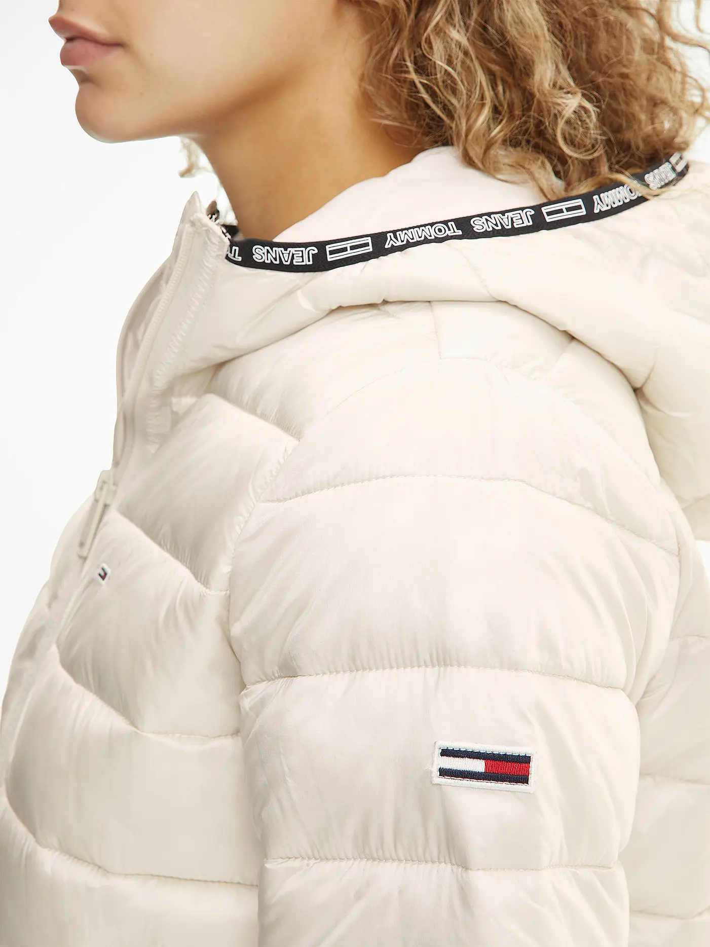 TOMMY JEANS | Steppjacke | creme