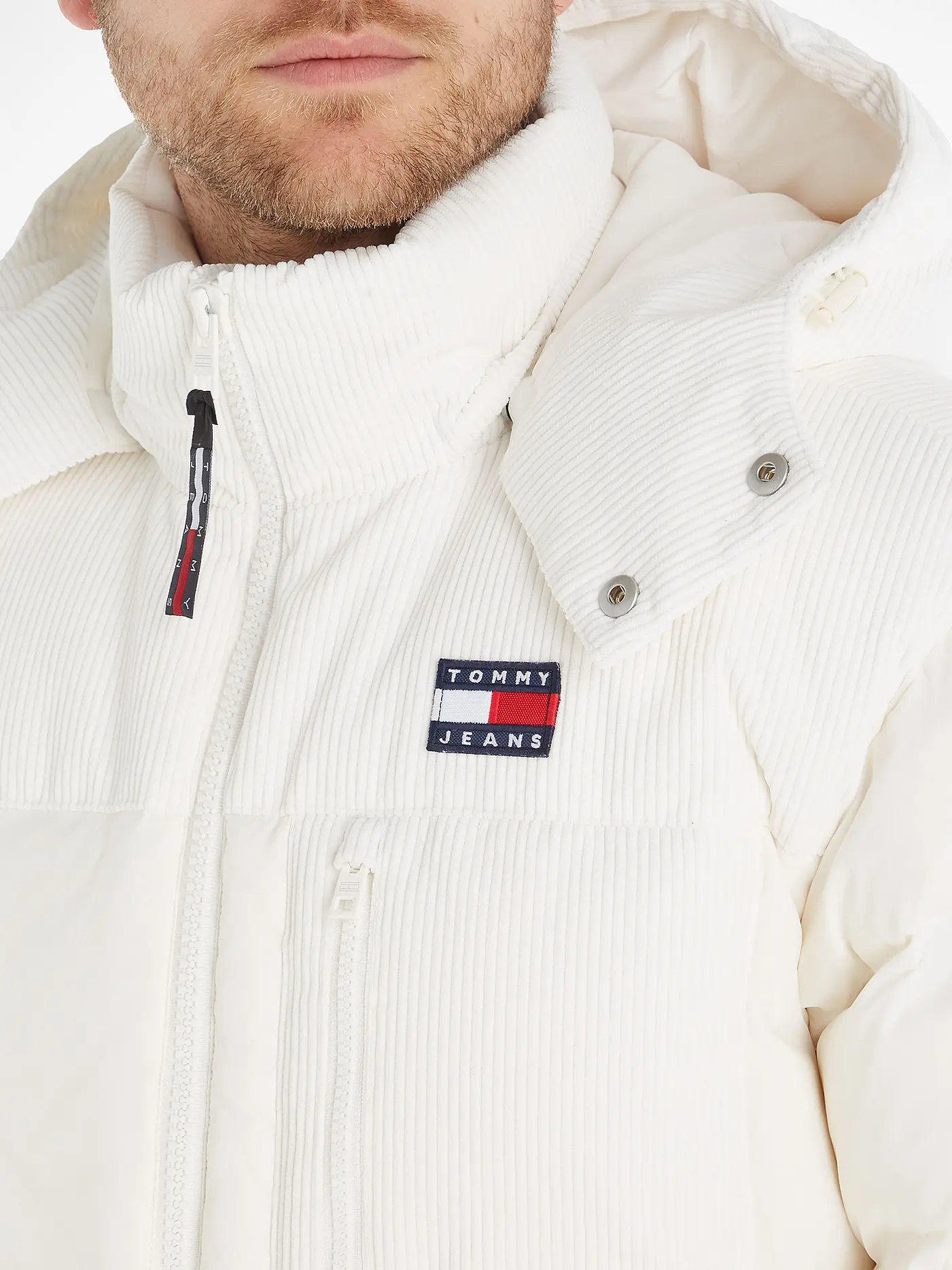 TOMMY JEANS | Steppjacke | weiss