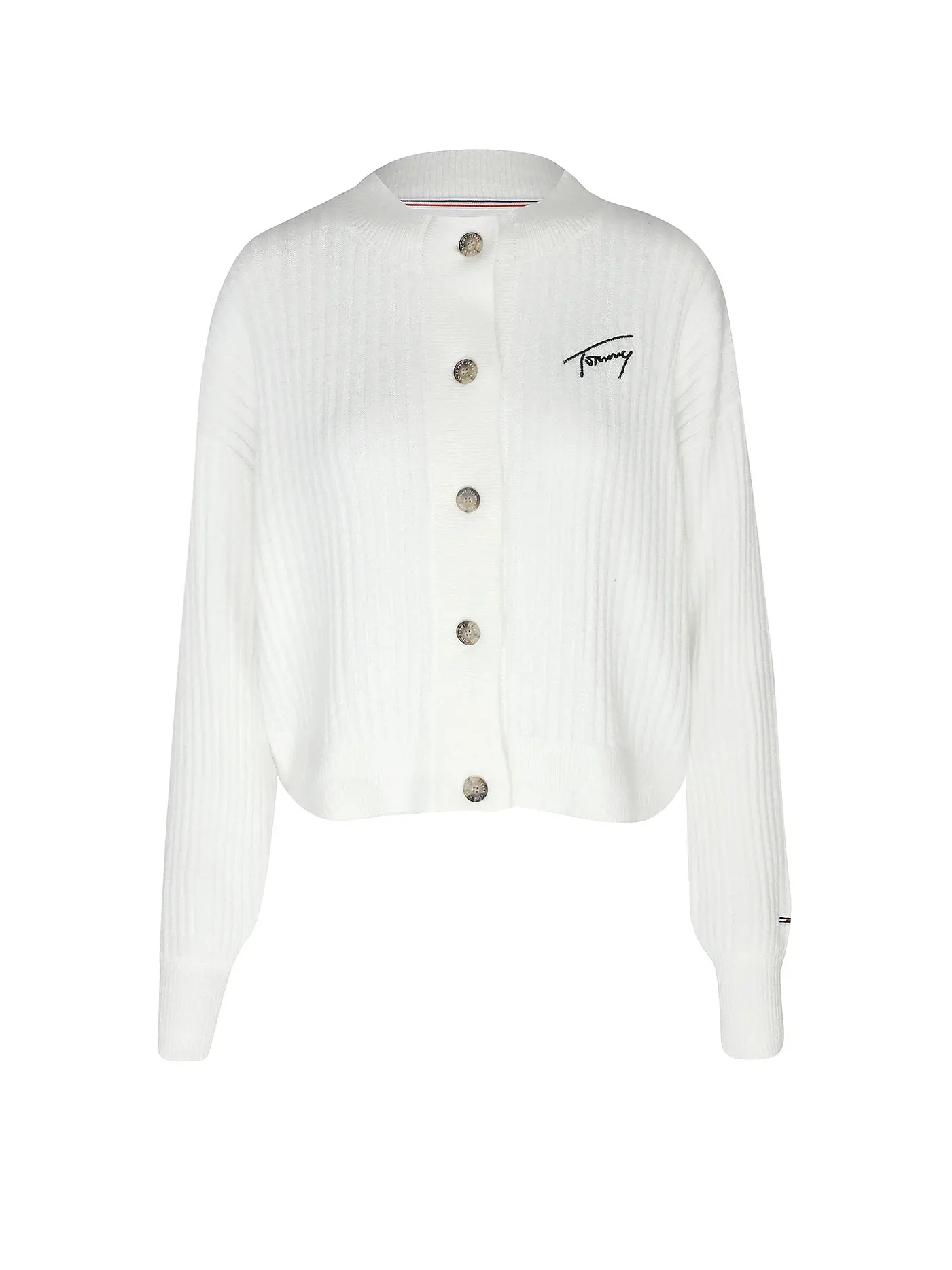 TOMMY JEANS | Strickjacke | weiss