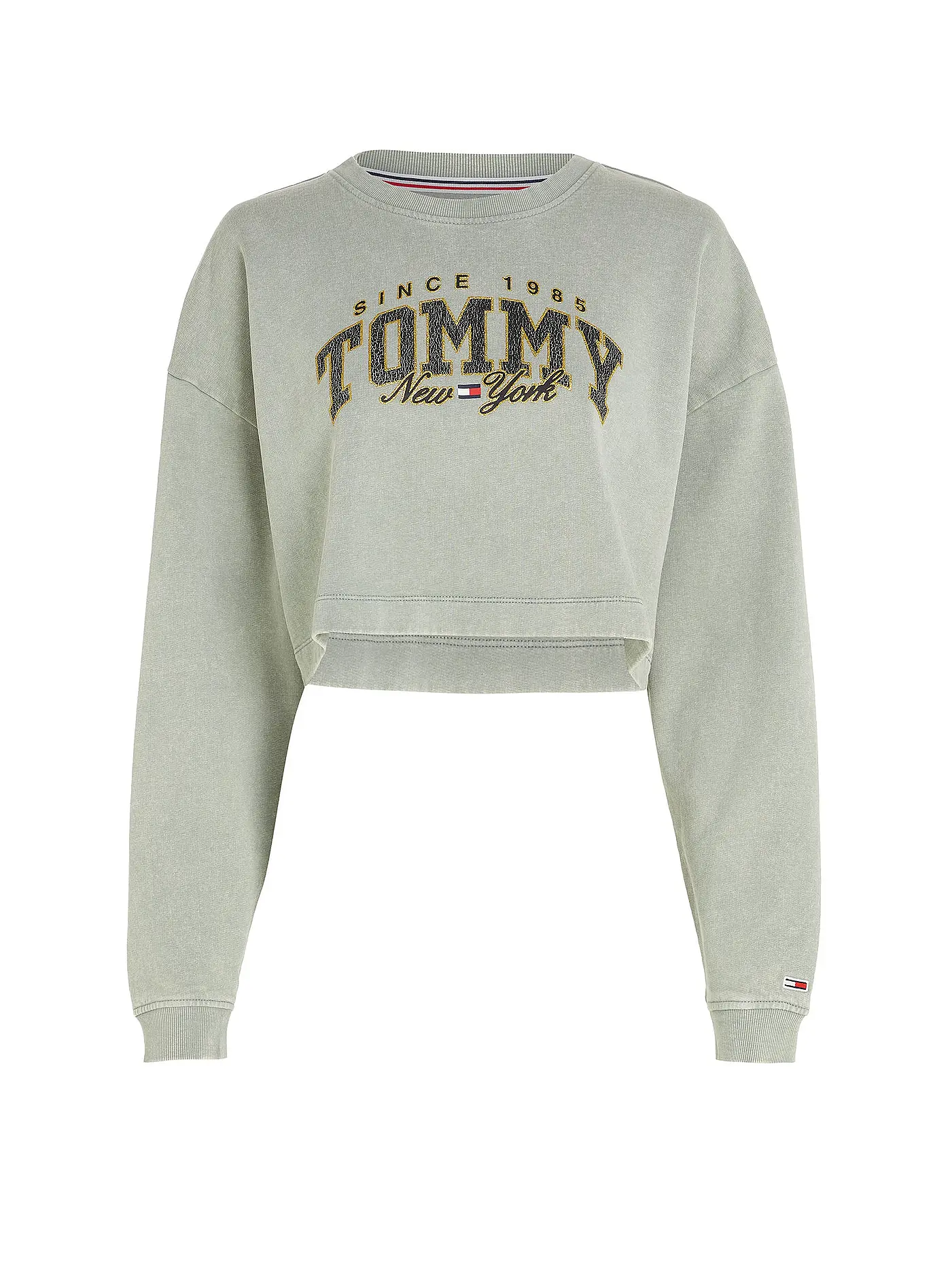 TOMMY JEANS | Sweater Cropped Fit | mint
