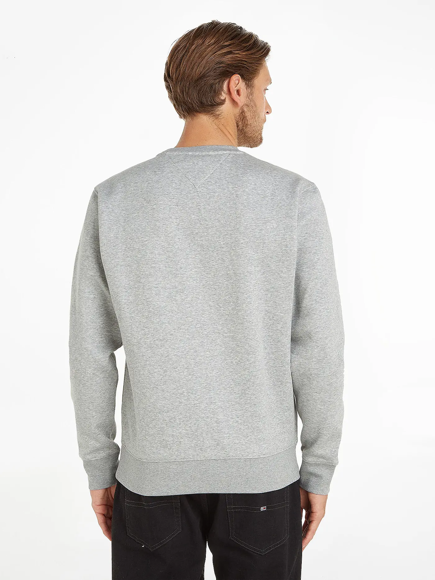TOMMY JEANS | Sweater | grau