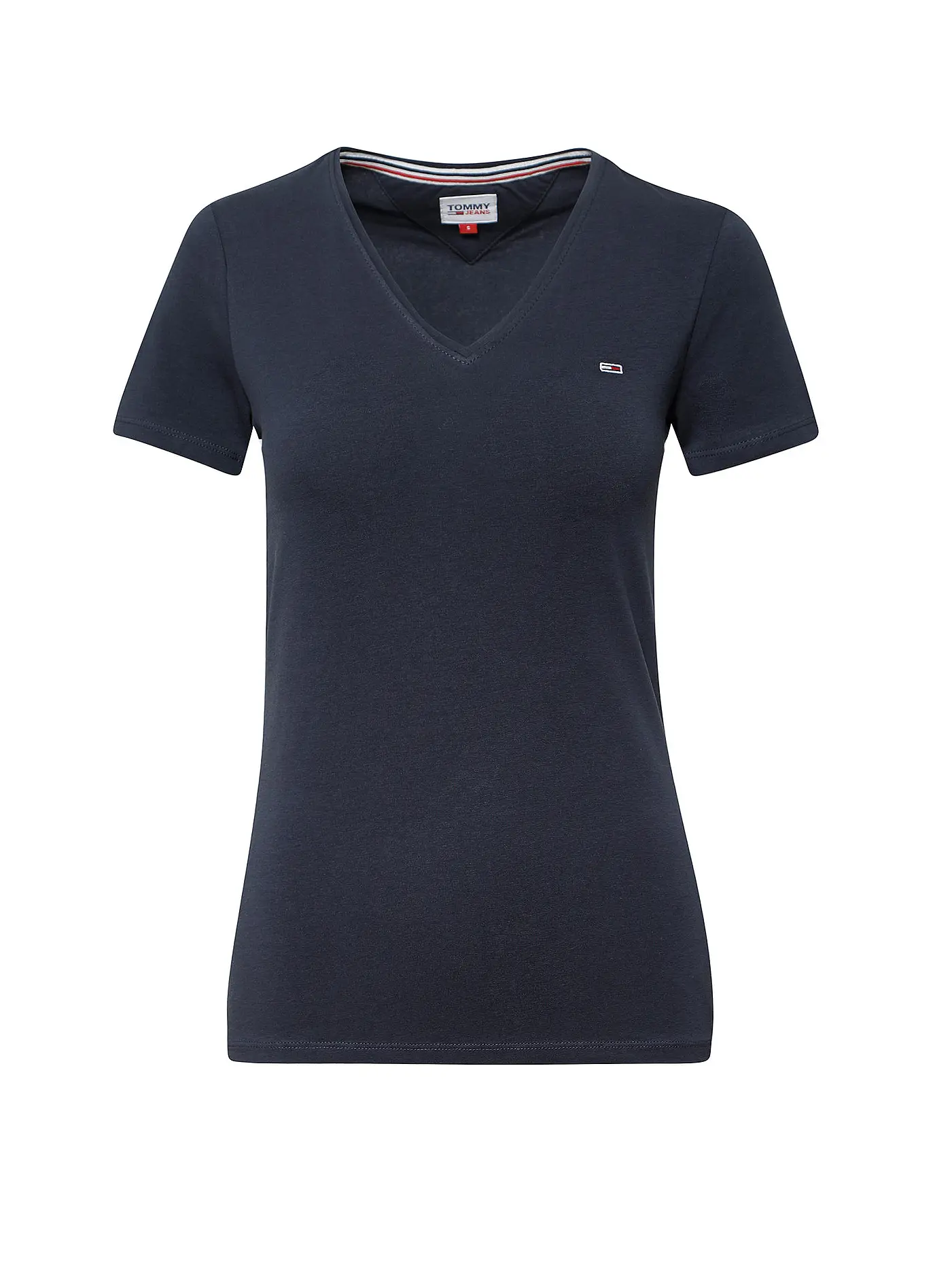 TOMMY JEANS | T-Shirt Skinny Fit | blau