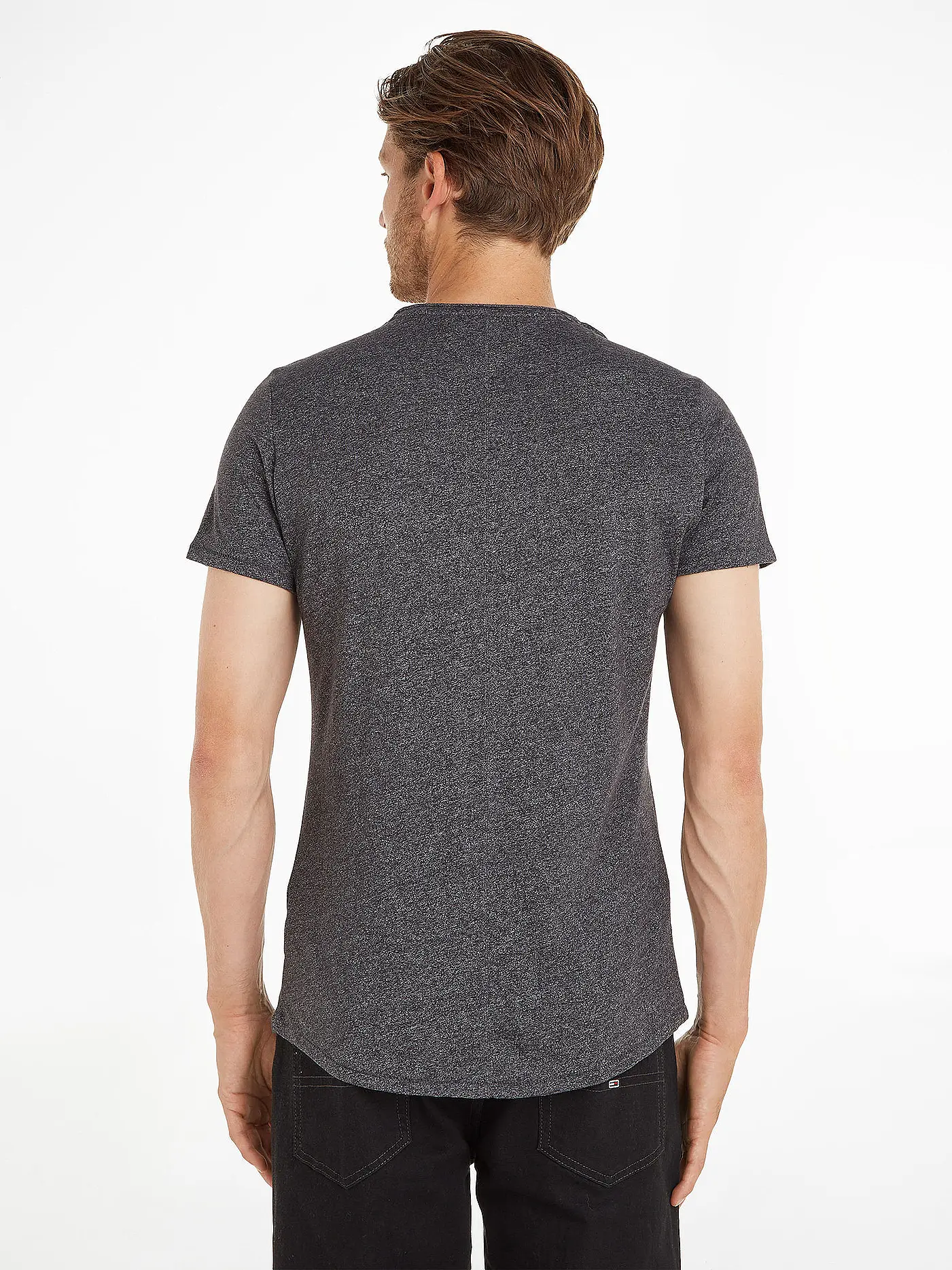 TOMMY JEANS | T-Shirt Slim Fit JASPER | grau