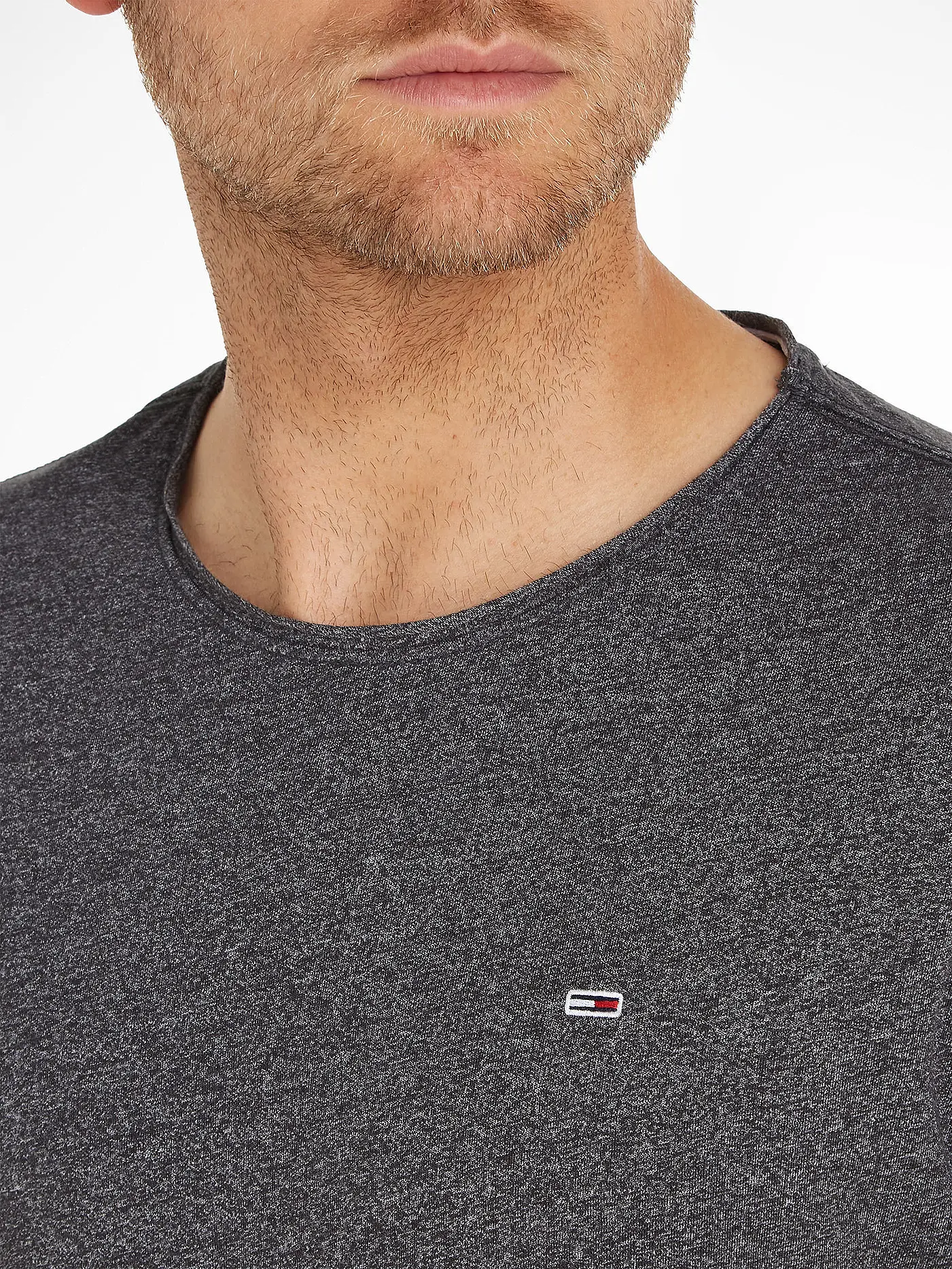 TOMMY JEANS | T-Shirt Slim Fit JASPER | grau