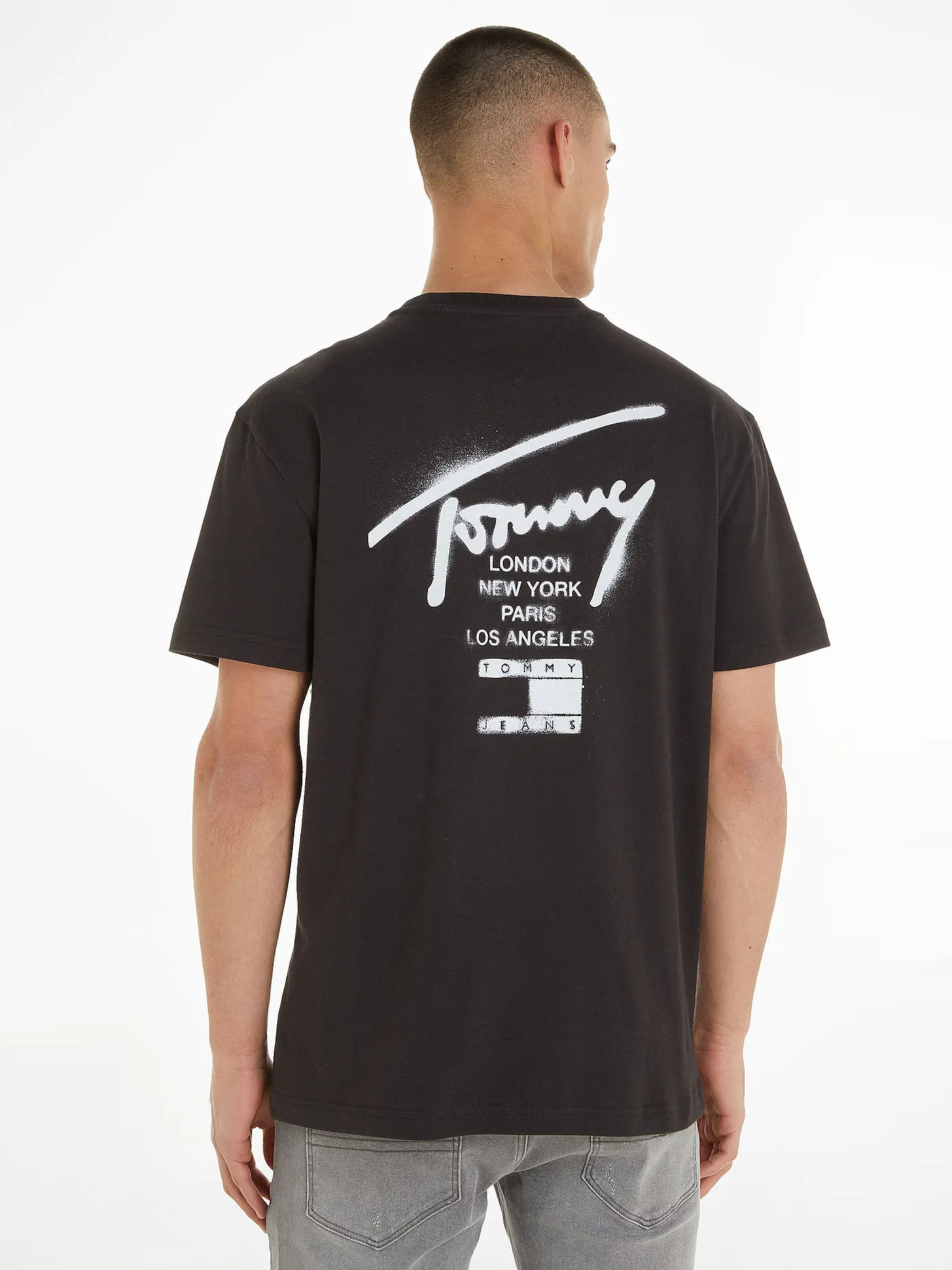 TOMMY JEANS | T-Shirt | schwarz