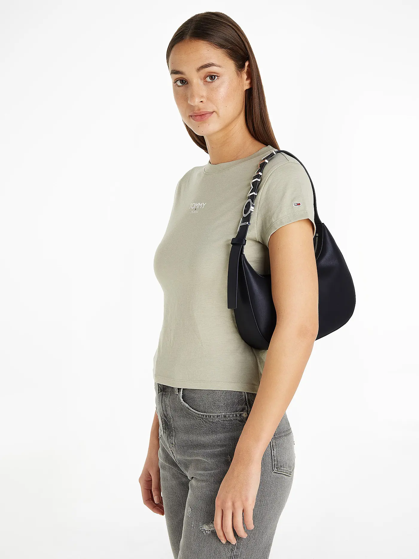 TOMMY JEANS | Tasche - Henkeltasche | schwarz
