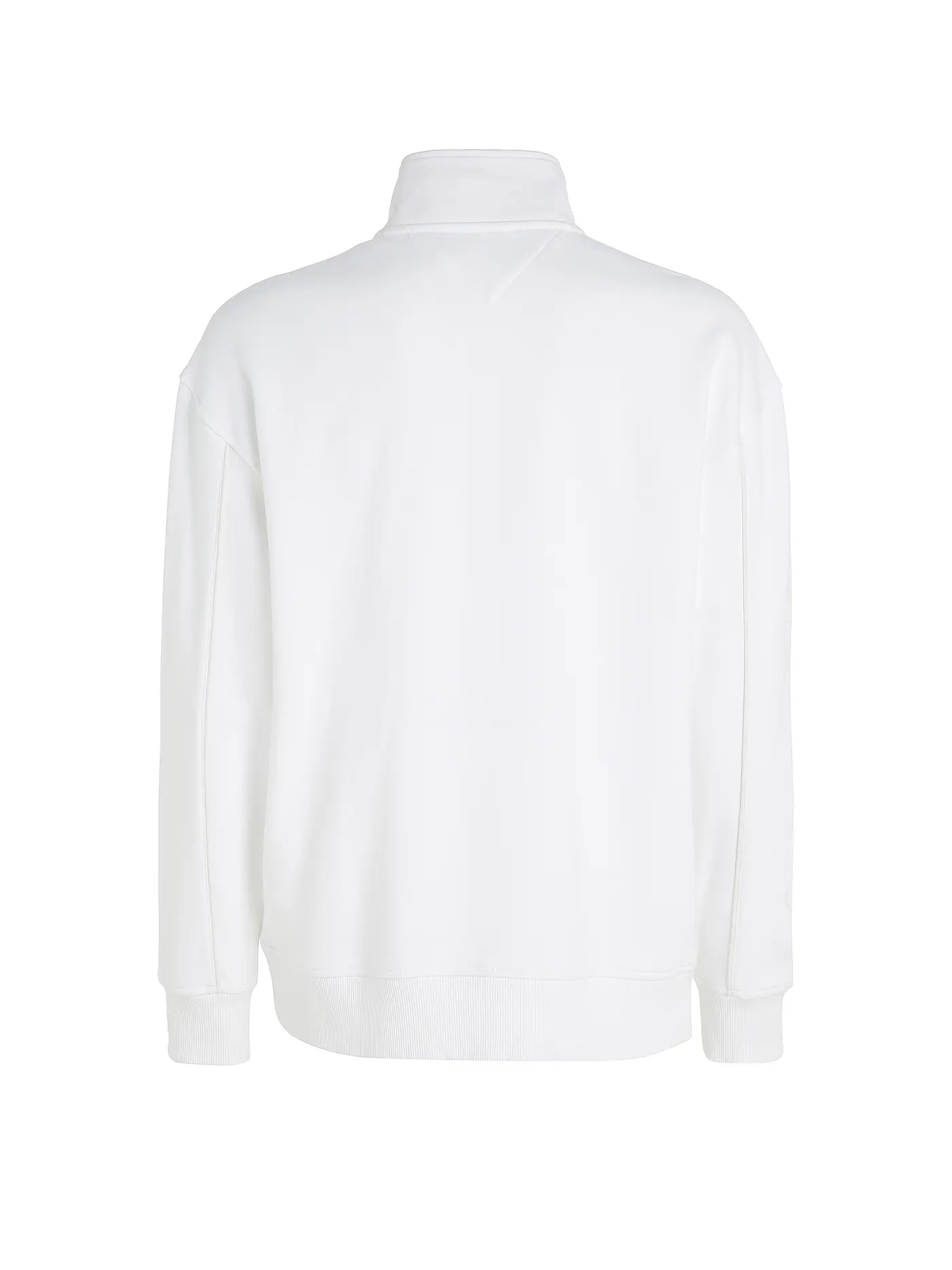 TOMMY JEANS | Troyer Sweater | weiss