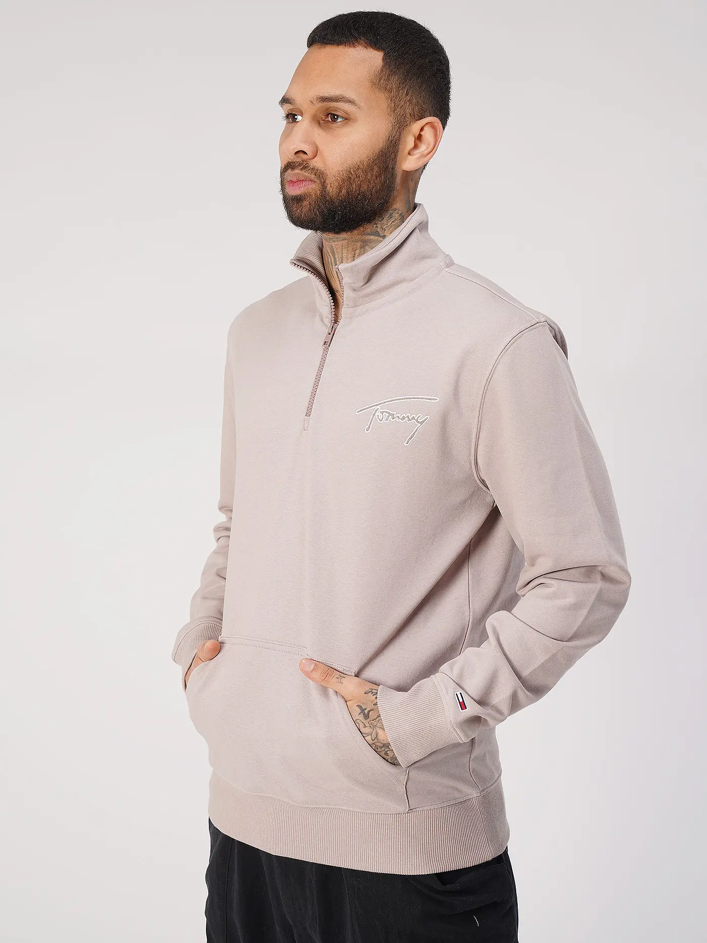 TOMMY JEANS | Troyersweater Regular Fit TJM  | beige
