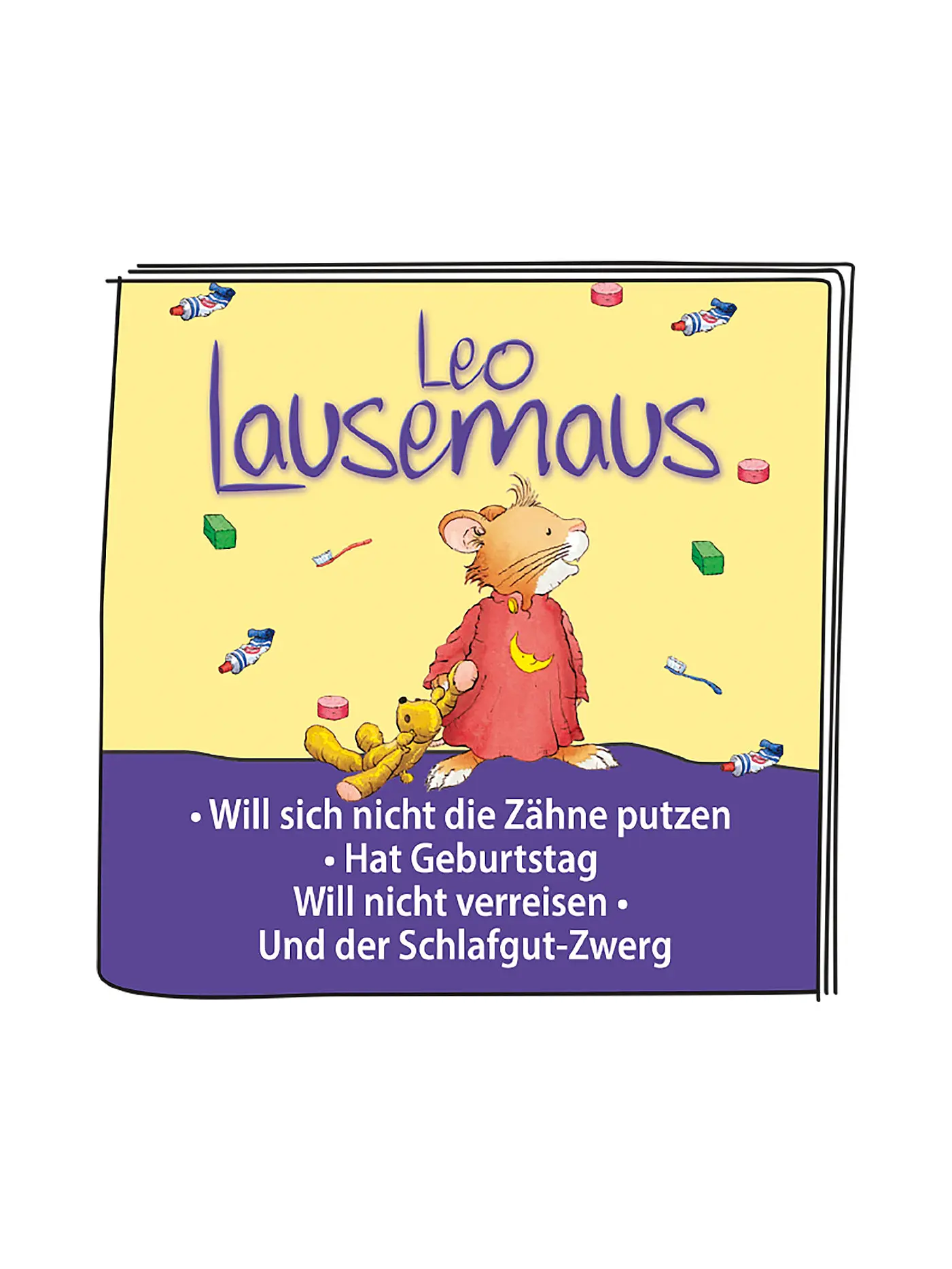 TONIES | Hörfigur - Leo Lausemaus - Das Original-Hörspiel zu den Büchern 3 | keine Farbe