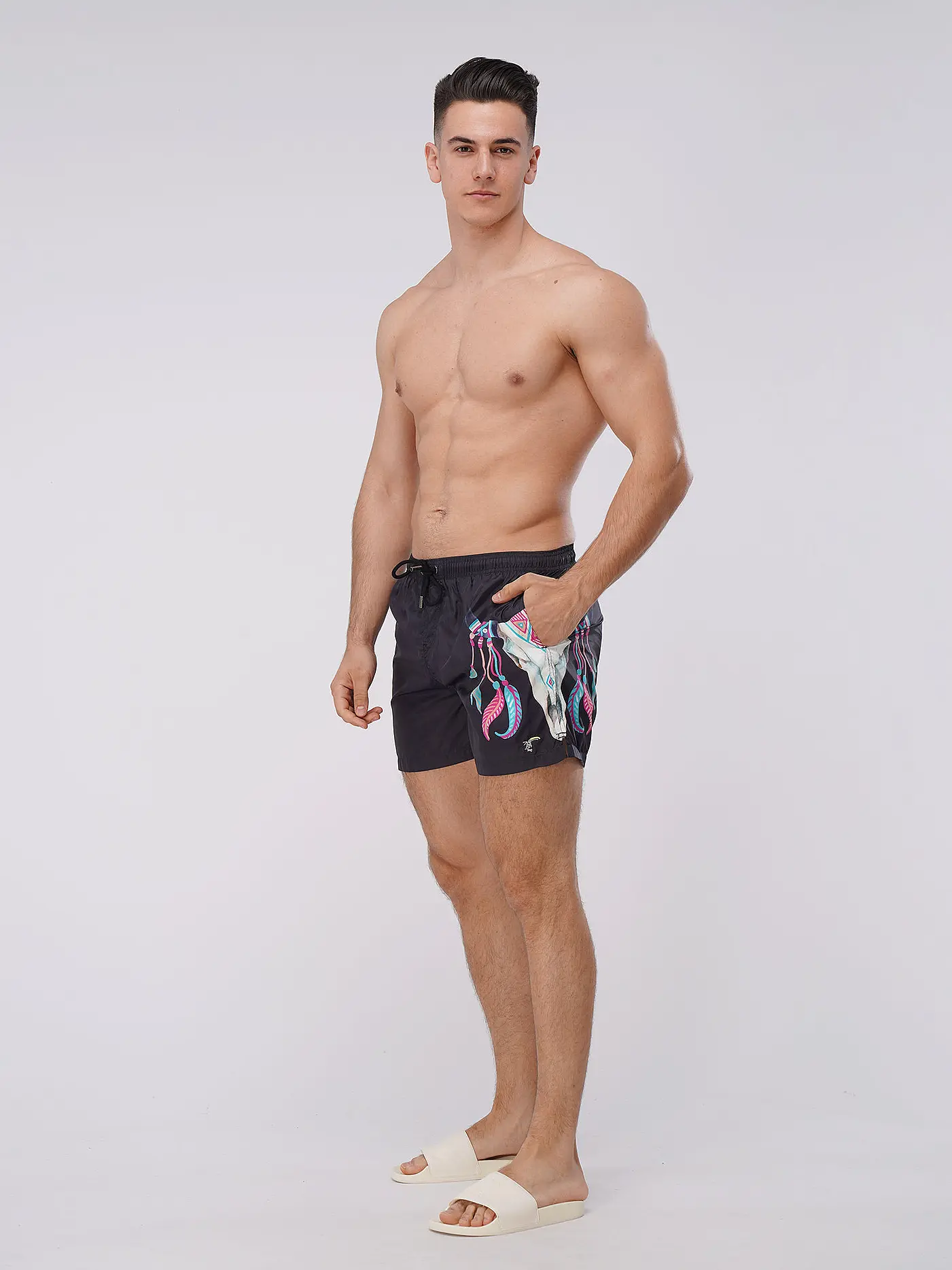 TOOCO | Badeshorts | schwarz