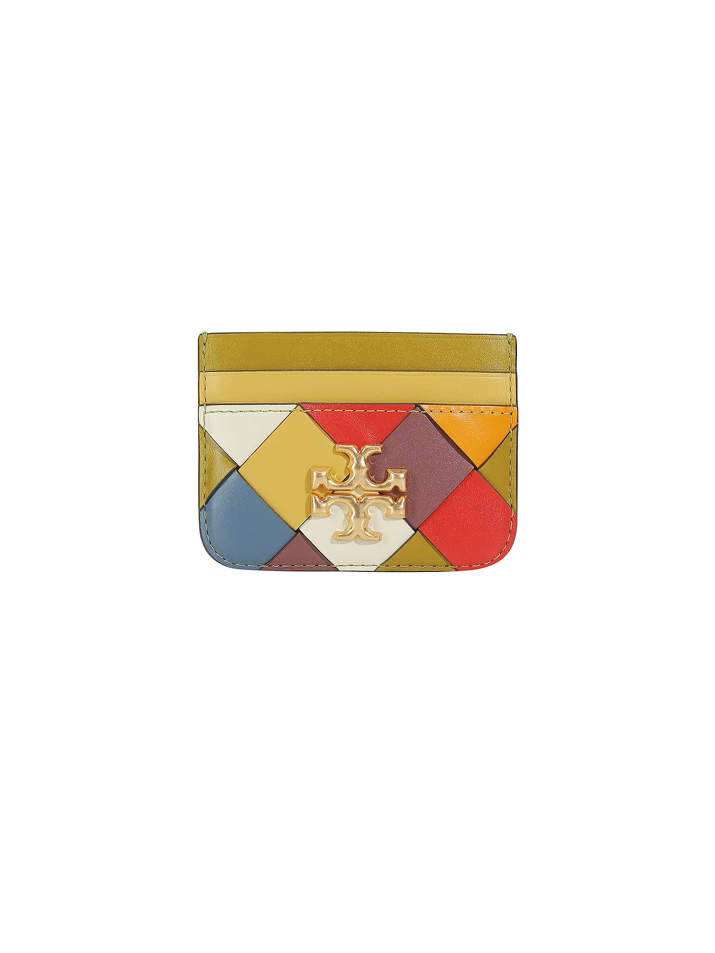 TORY BURCH | Geldbörse ELEANOR WOVEN | bunt