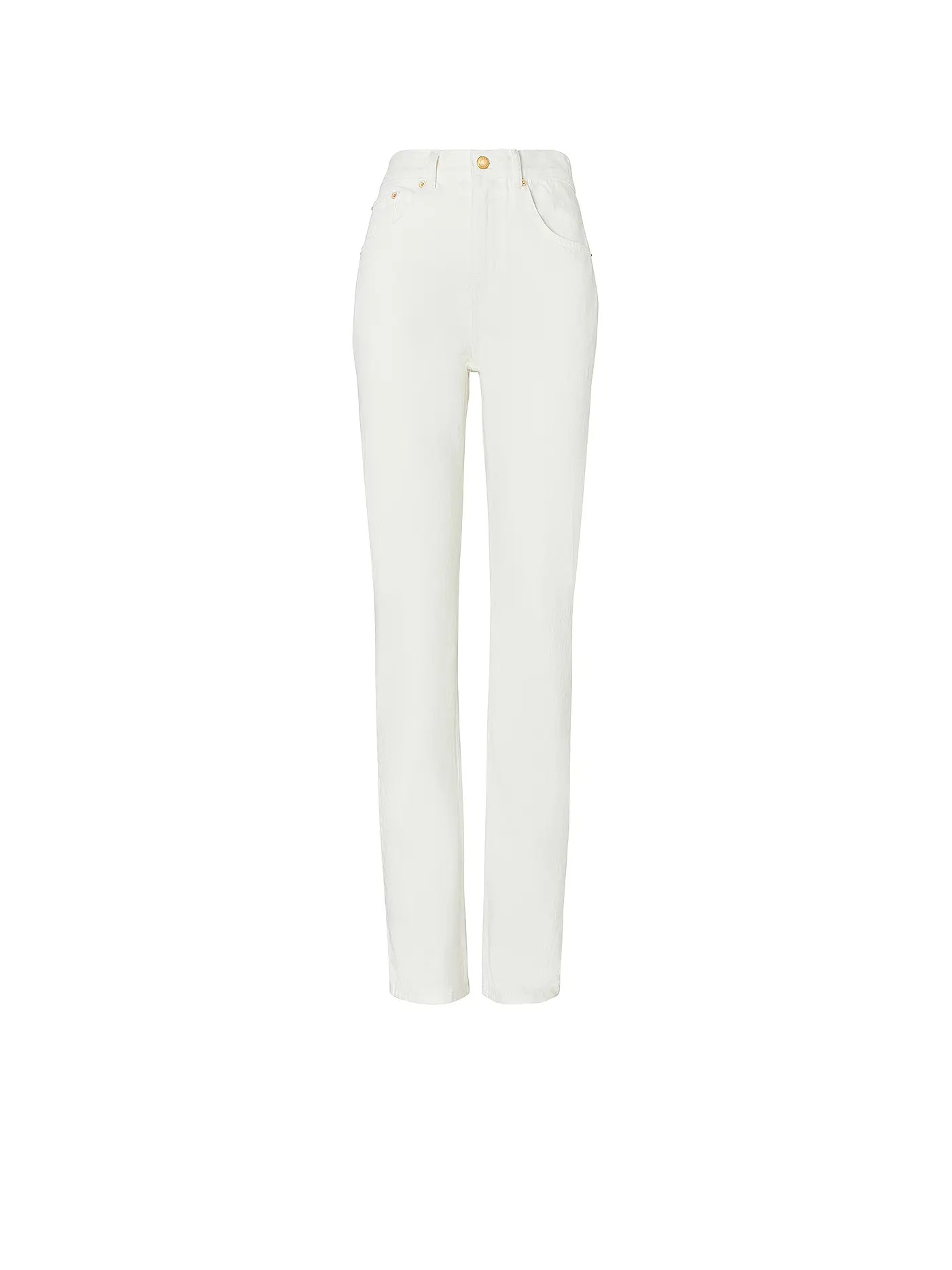 TORY BURCH | Jeans Straight Fit  | weiss