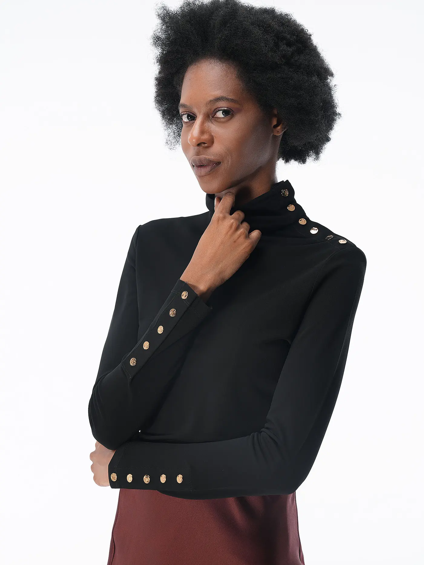 TORY BURCH | Langarmshirt  | schwarz