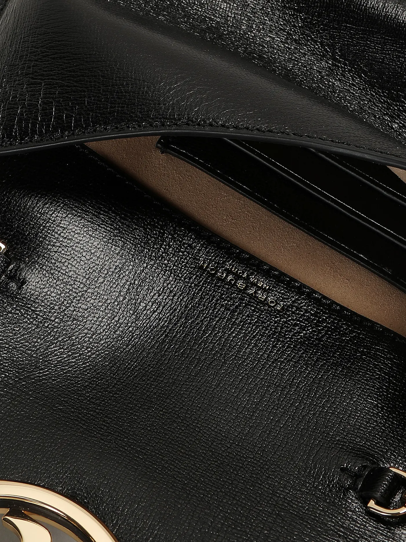 TORY BURCH | Ledertasche - Minibag REVA  | schwarz