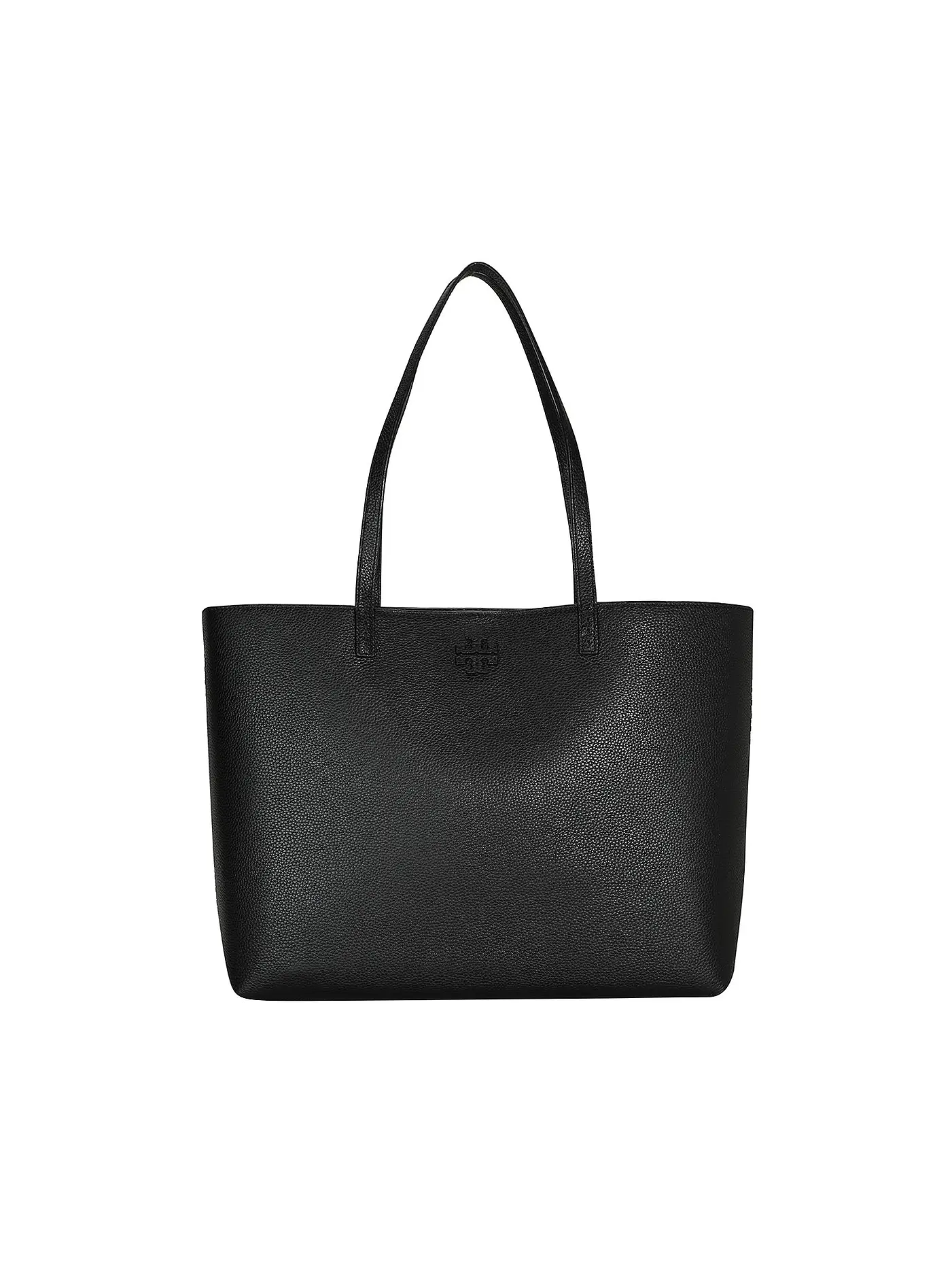TORY BURCH | Ledertasche - Shopper MCGRAW  | schwarz