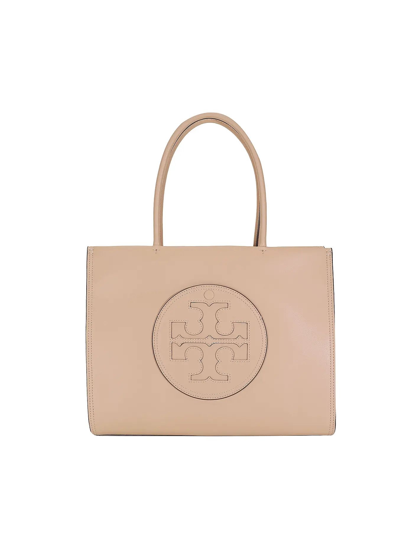 TORY BURCH | Ledertasche - Tote Bag ELLA ECO TOTE Small | hellbraun