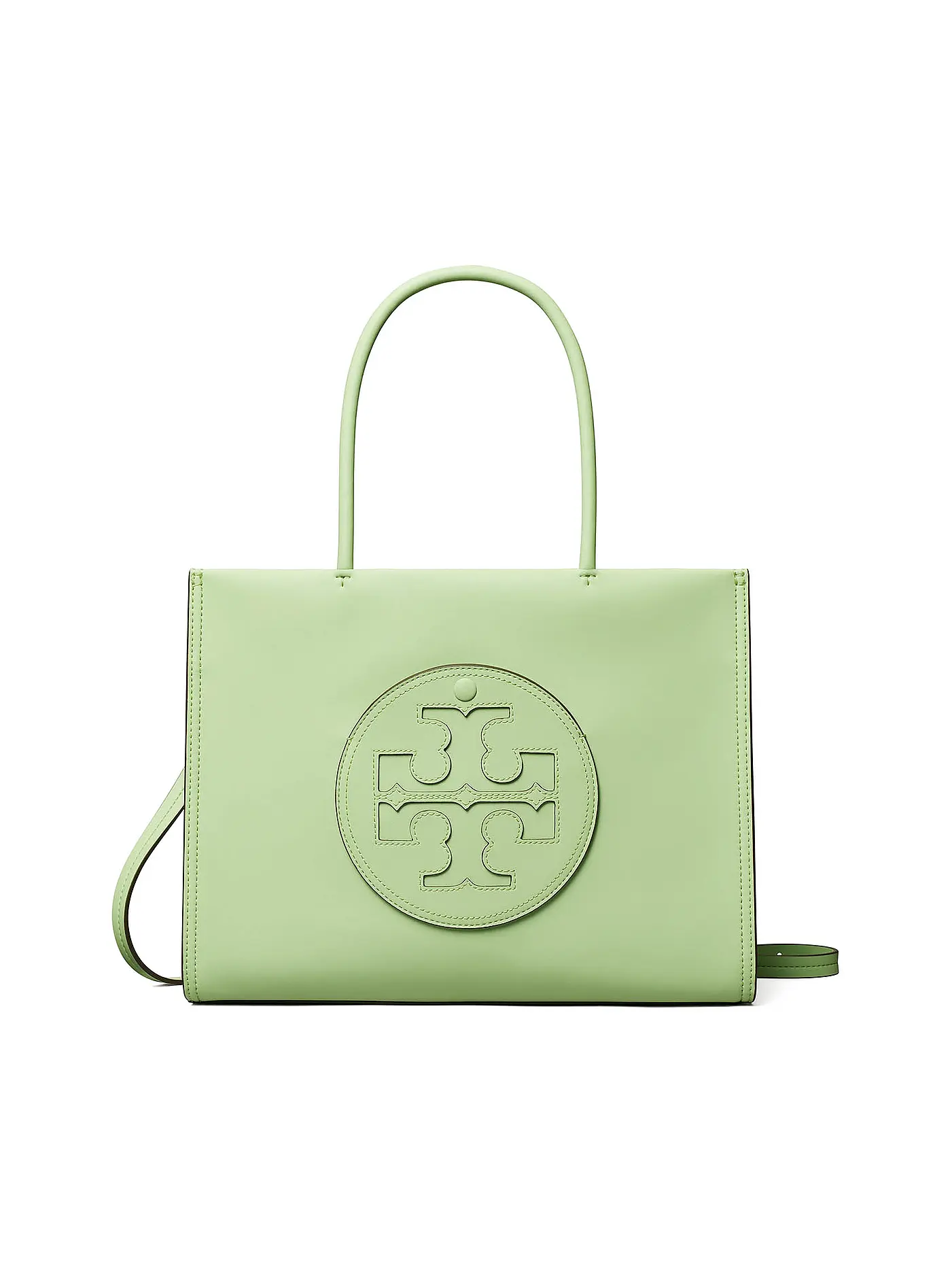 TORY BURCH | Ledertasche - Tote Bag ELLA ECO TOTE Small | hellgrün
