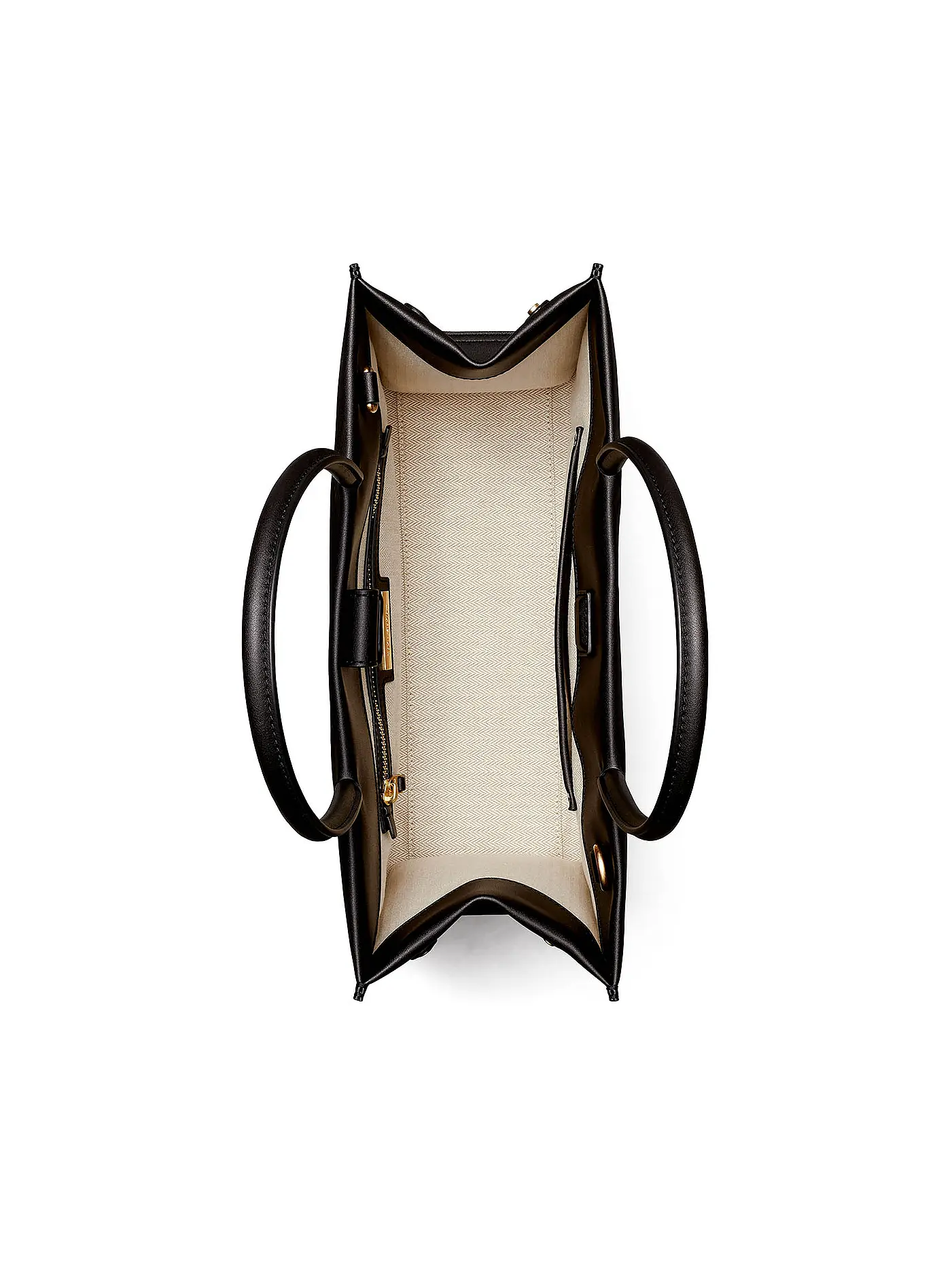 TORY BURCH | Ledertasche - Tote Bag ELLA ECO TOTE Small | schwarz