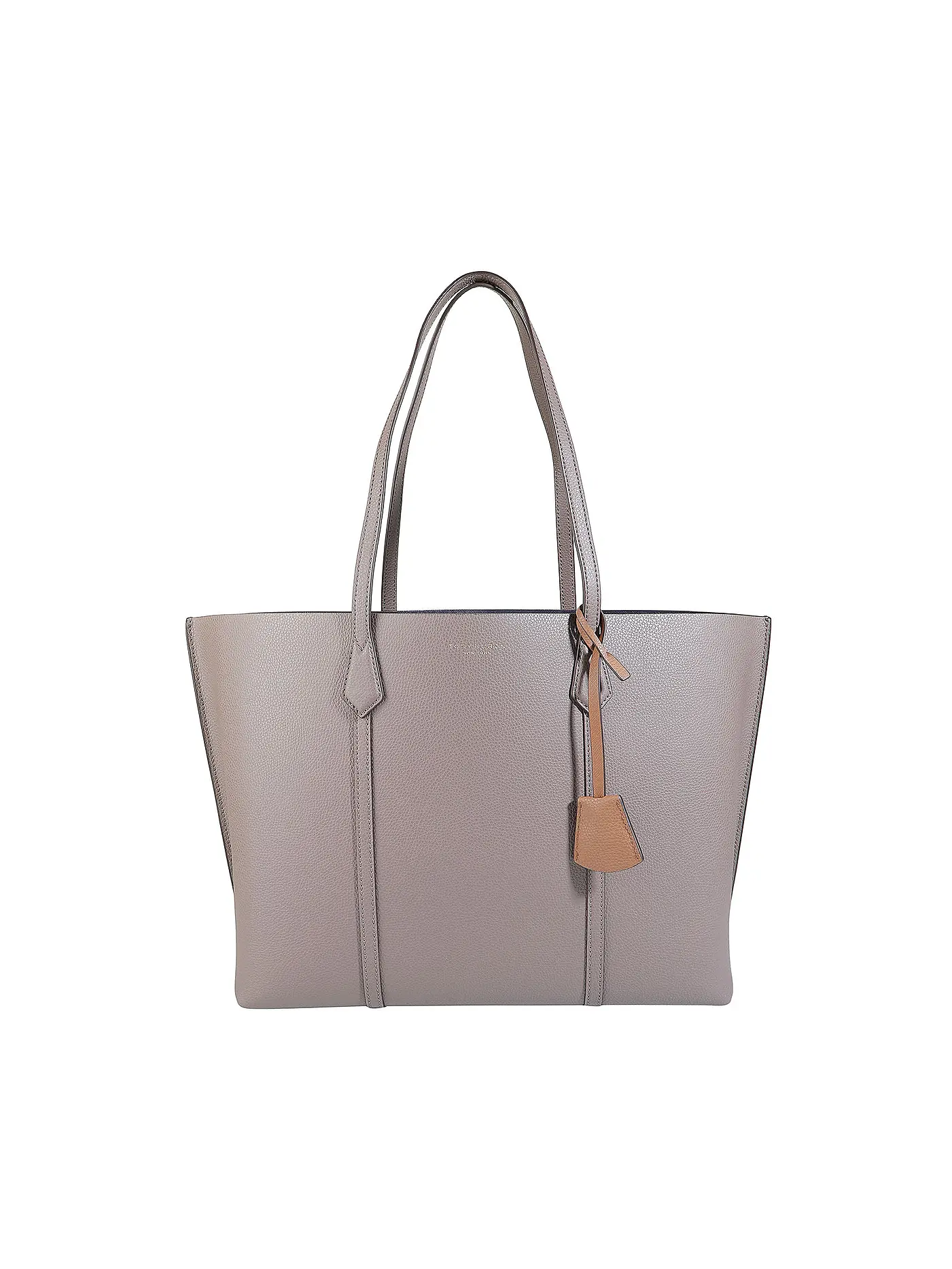 TORY BURCH | Ledertasche - Tote Bag PERRY TRIPLE COMPARTMENT | beige