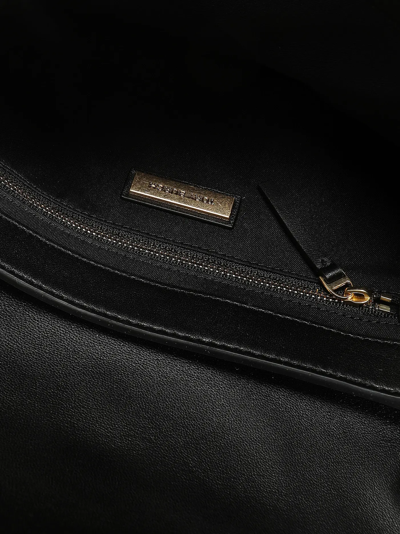 TORY BURCH | Ledertasche - Umhängetasche  | schwarz
