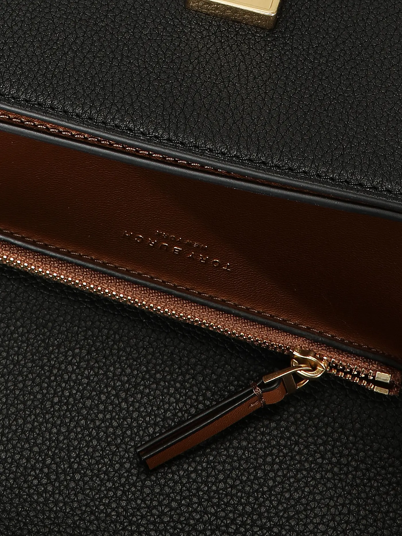 TORY BURCH | Ledertasche - Umhängetasche ELEANOR Small | schwarz