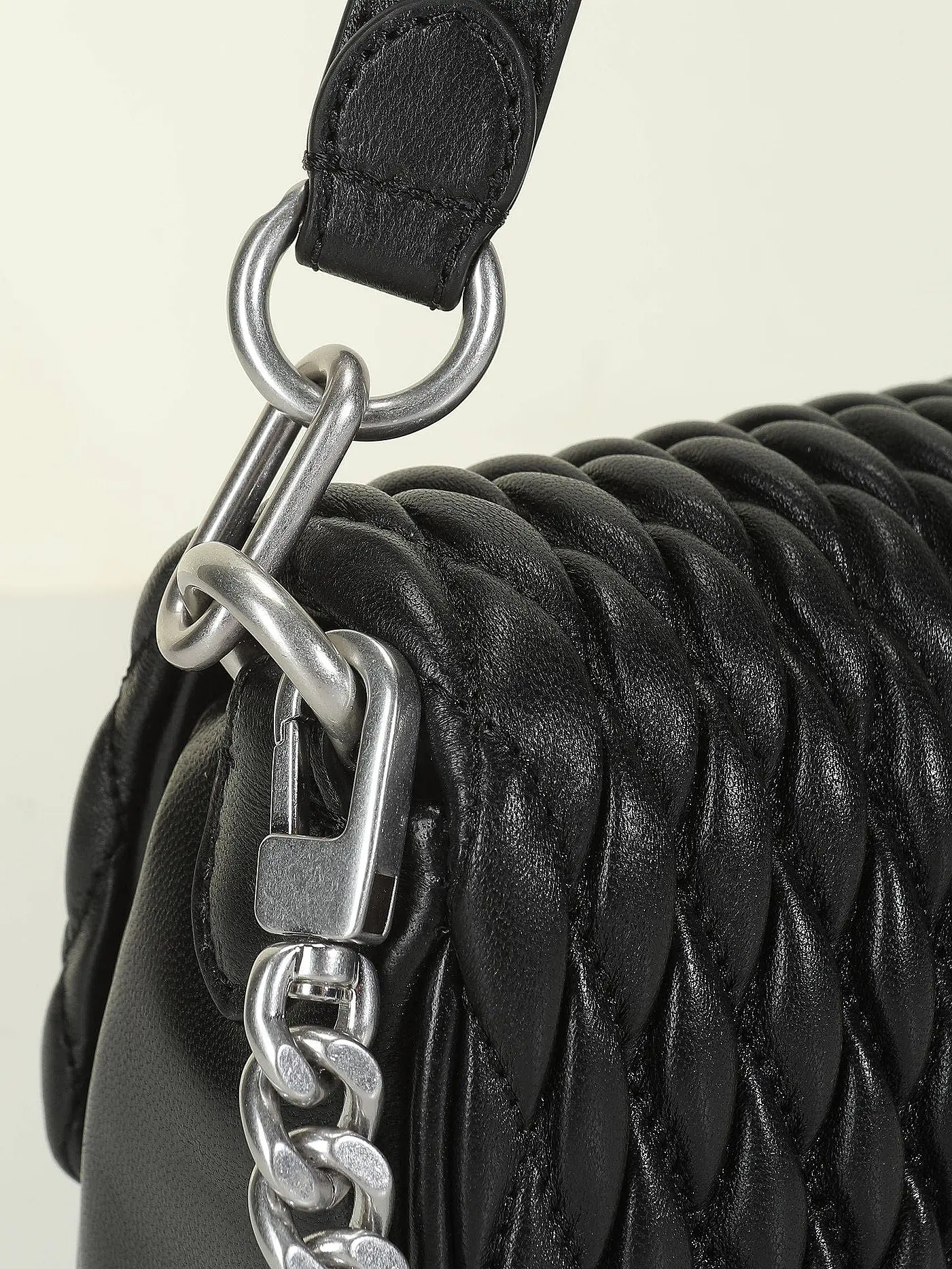TORY BURCH | Ledertasche - Umhängetasche KIRA | schwarz