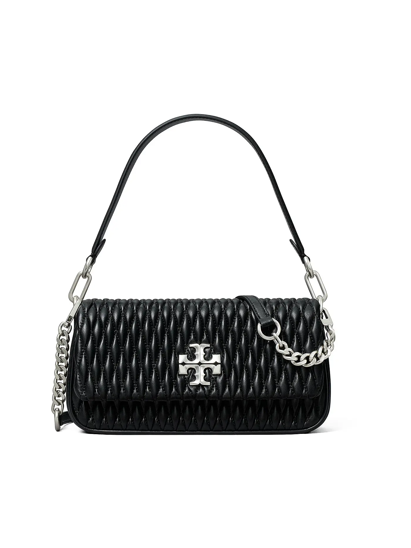TORY BURCH | Ledertasche - Umhängetasche KIRA | schwarz