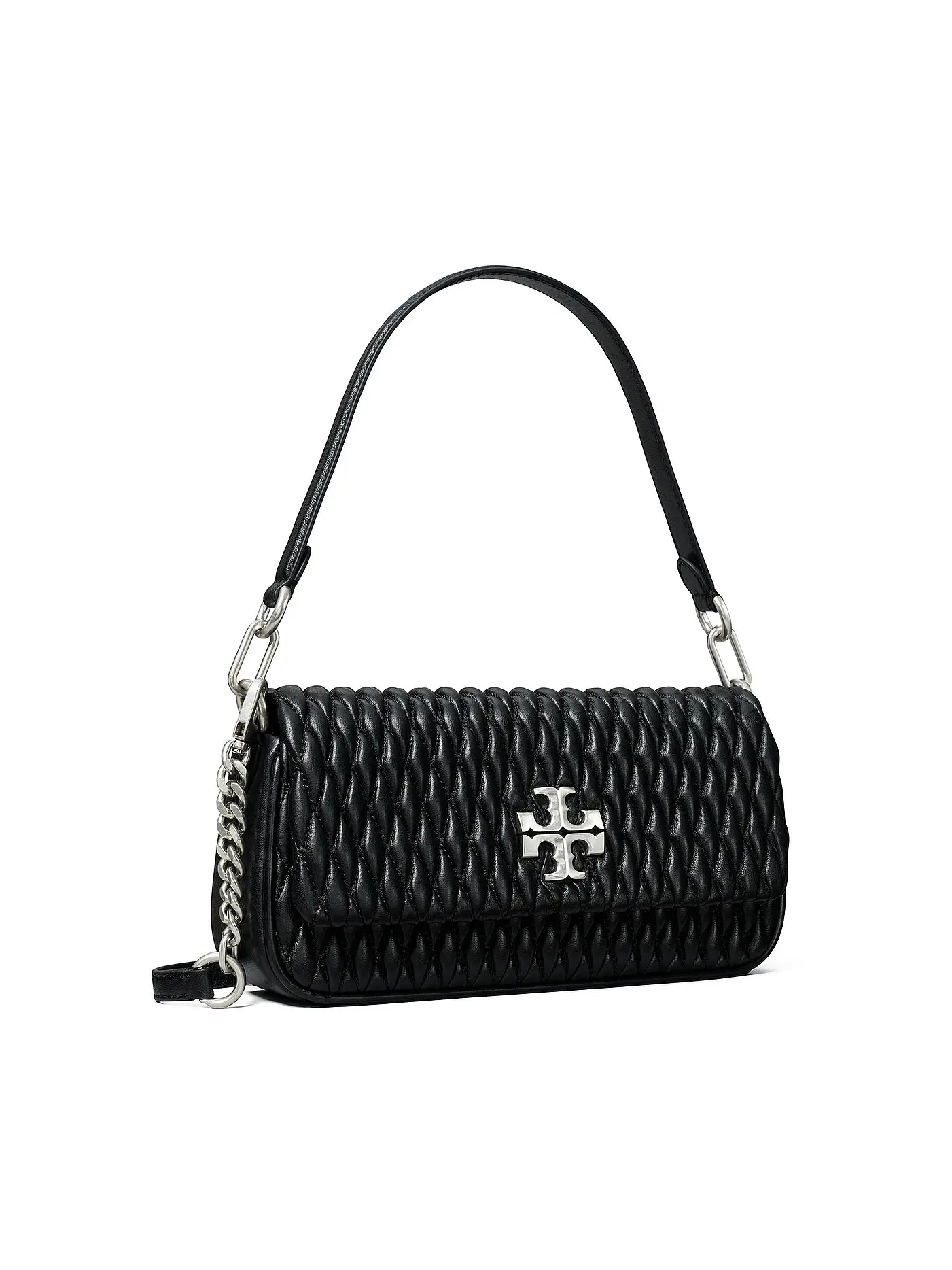 TORY BURCH | Ledertasche - Umhängetasche KIRA | schwarz
