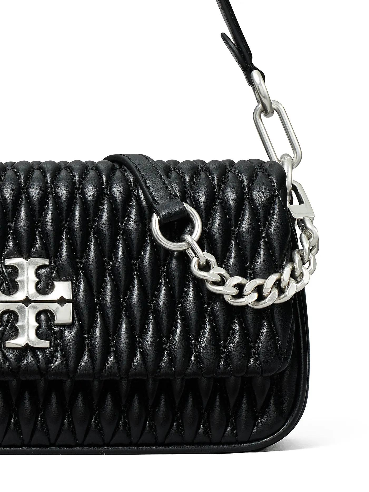 TORY BURCH | Ledertasche - Umhängetasche KIRA | schwarz